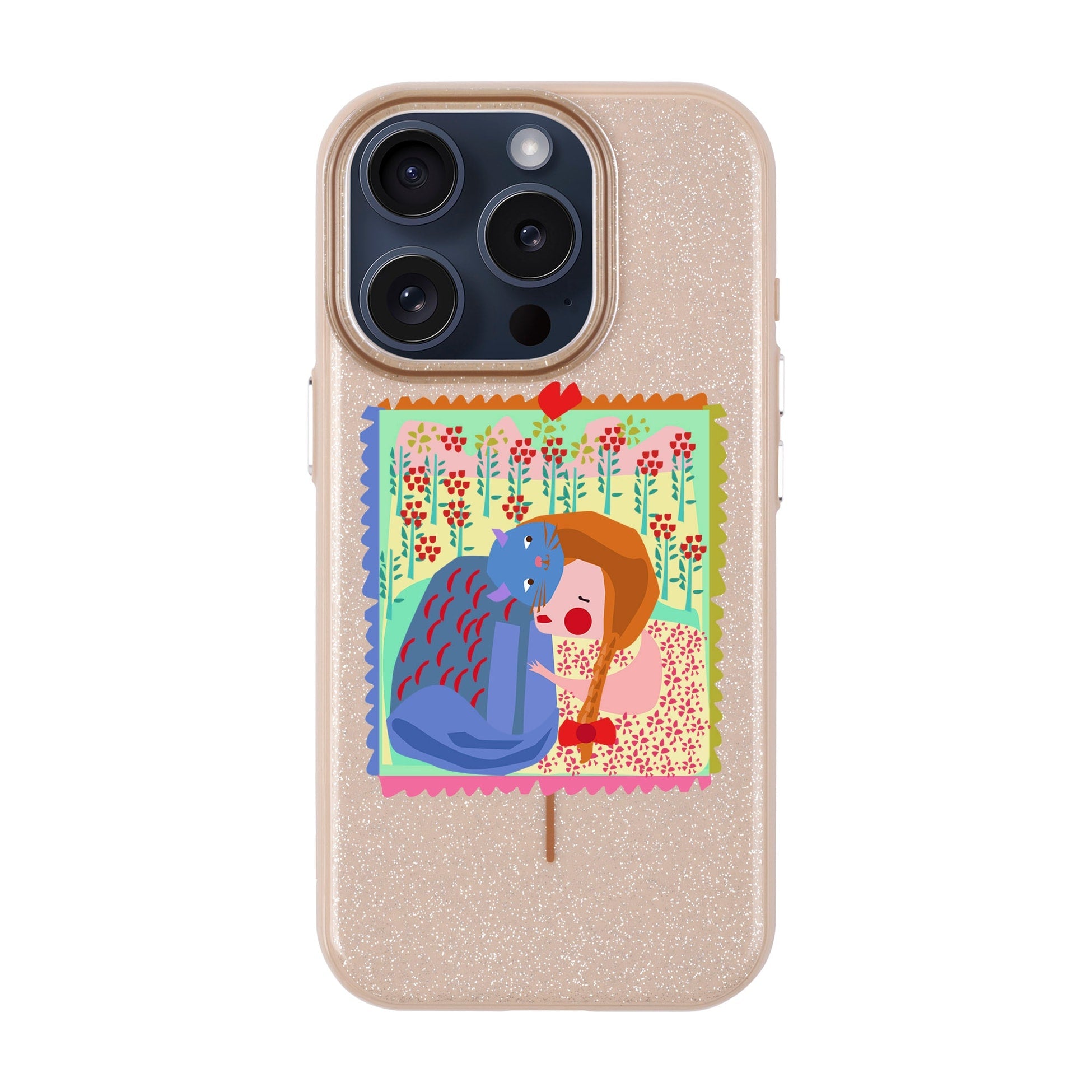 Kedi Posta Pulu-Radiant Kılıf Magsafe Özellikli - Iphone 15 Pro