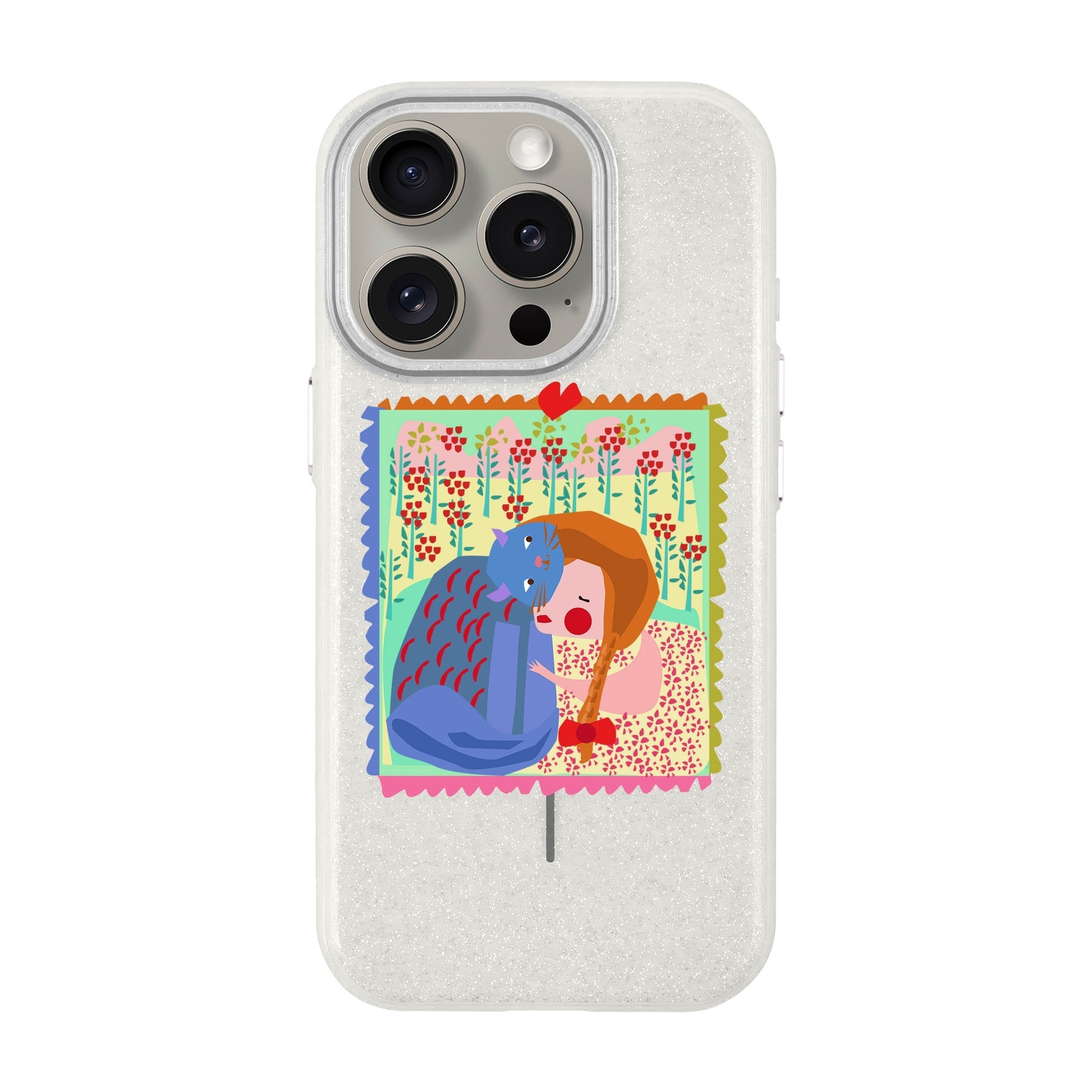 Kedi Posta Pulu-Radiant Kılıf Magsafe Özellikli - Iphone 15 Pro