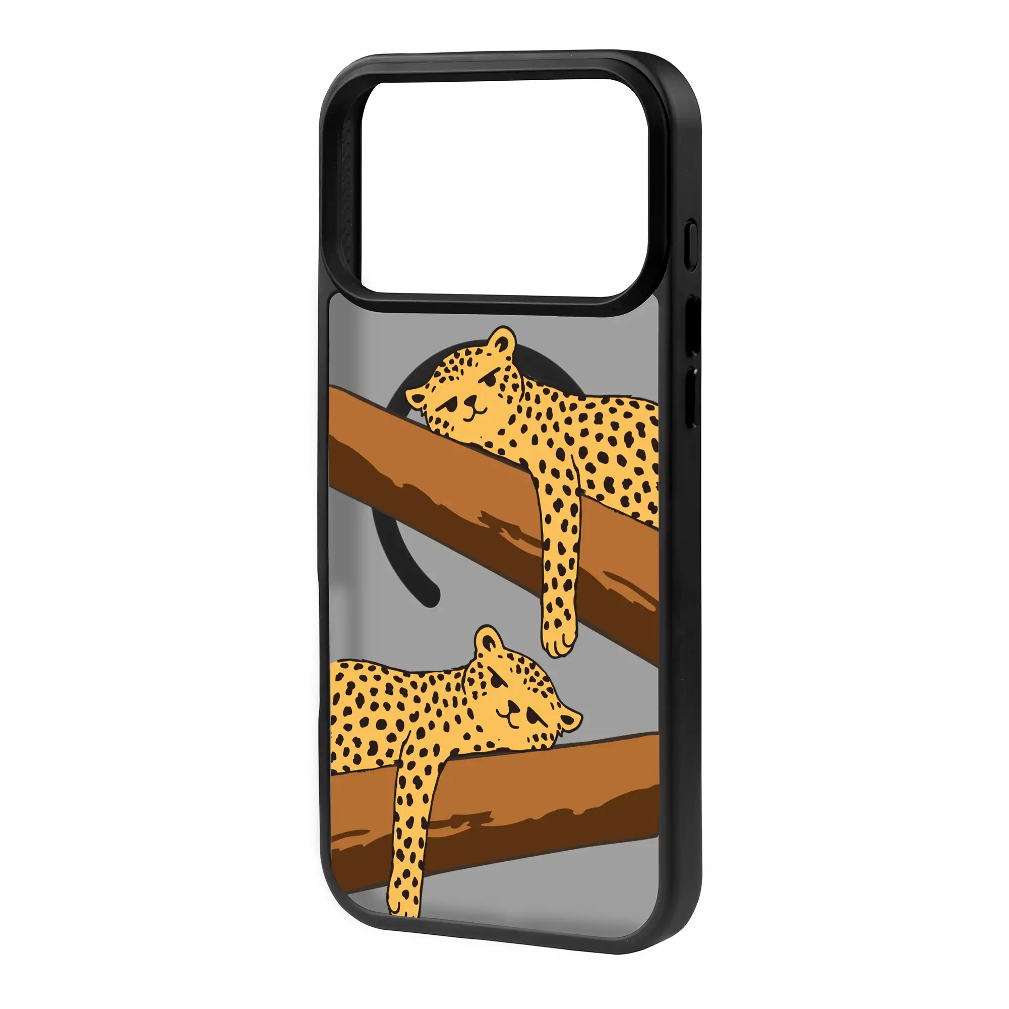 Leopard Siesta-Blur Kılıf Magsafe Özellikli - Iphone 17 Pro Max