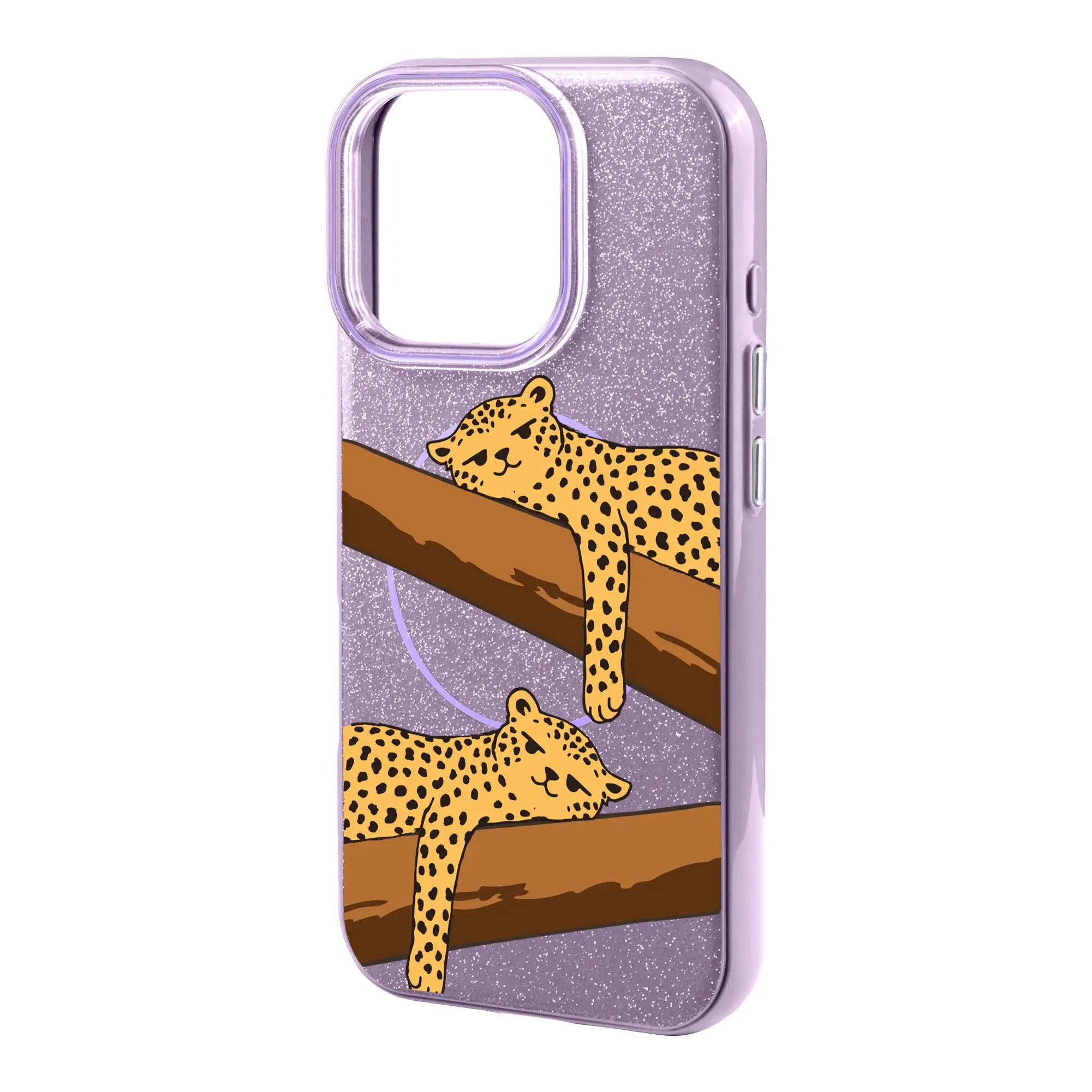 Leopard Siesta-Radiant Kılıf Magsafe Özellikli - Iphone 16 Pro Max