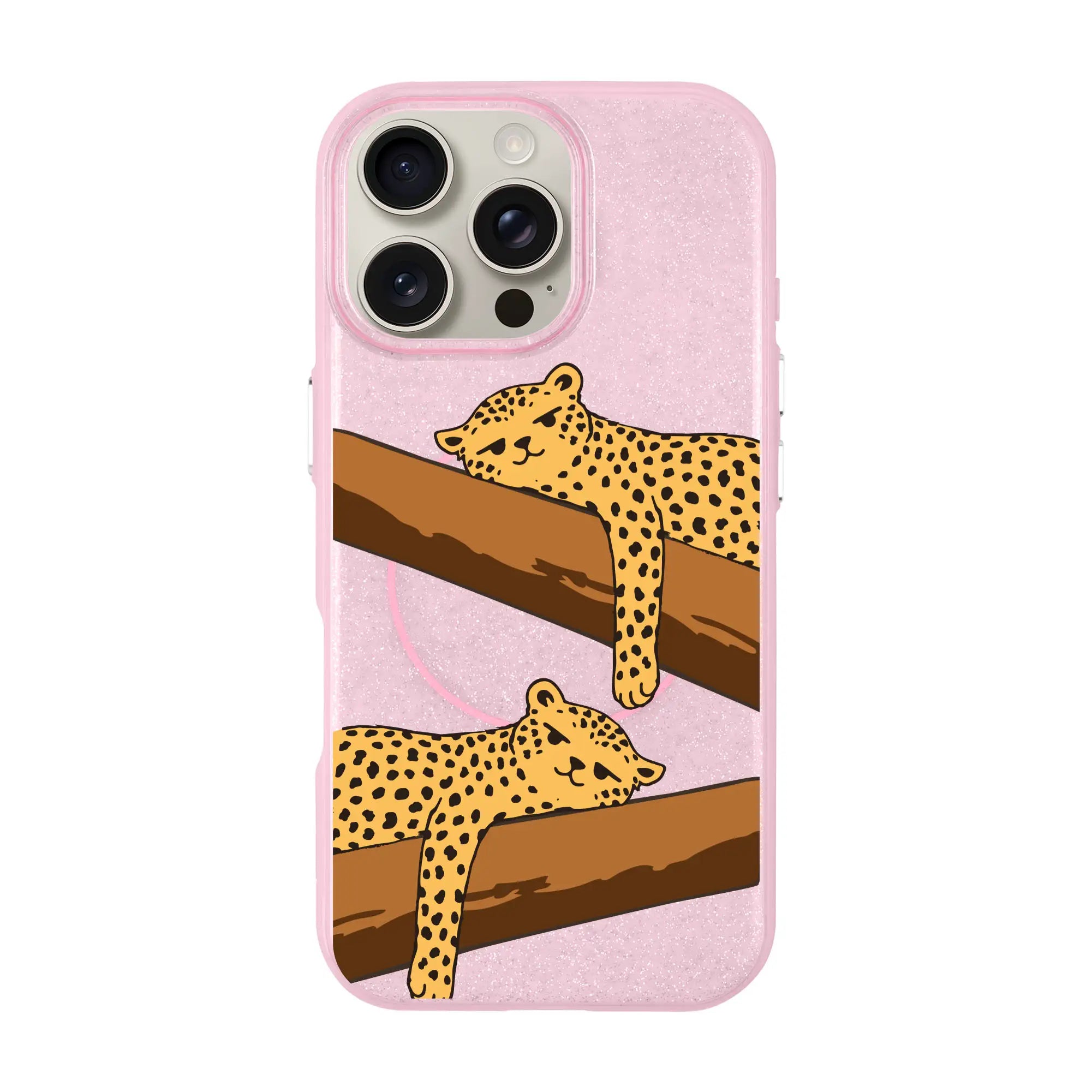 Leopard Siesta-Radiant Kılıf Magsafe Özellikli - Iphone 16 Pro Max