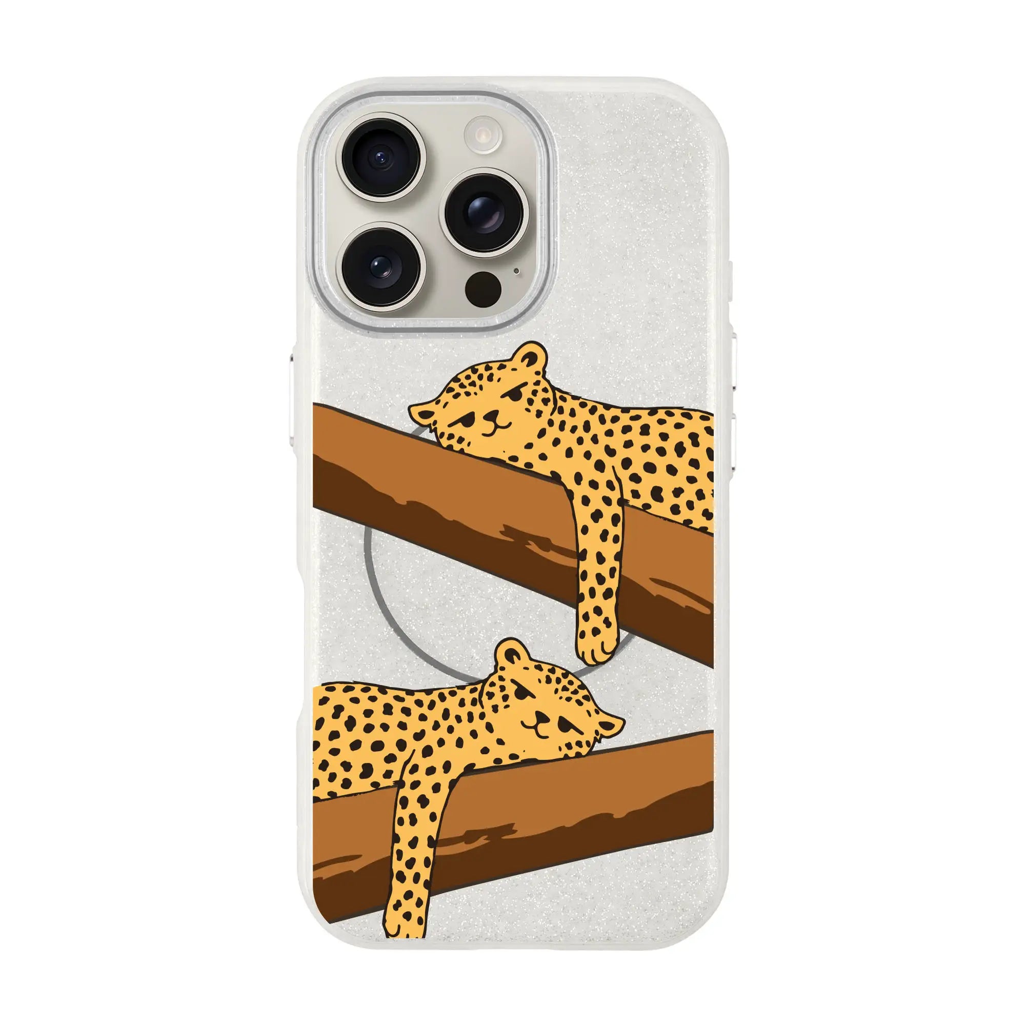 Leopard Siesta-Radiant Kılıf Magsafe Özellikli - Iphone 16 Pro