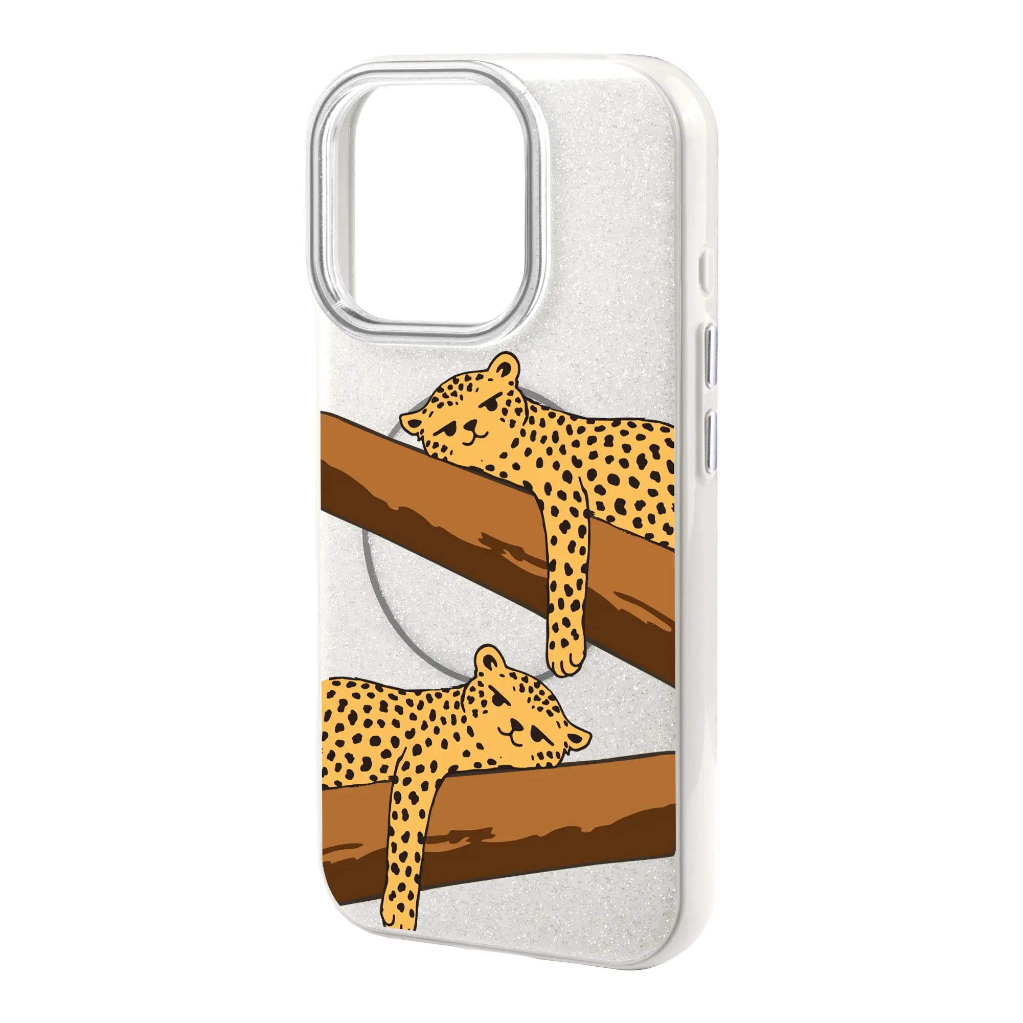 Leopard Siesta-Radiant Kılıf Magsafe Özellikli - Iphone 16 Pro