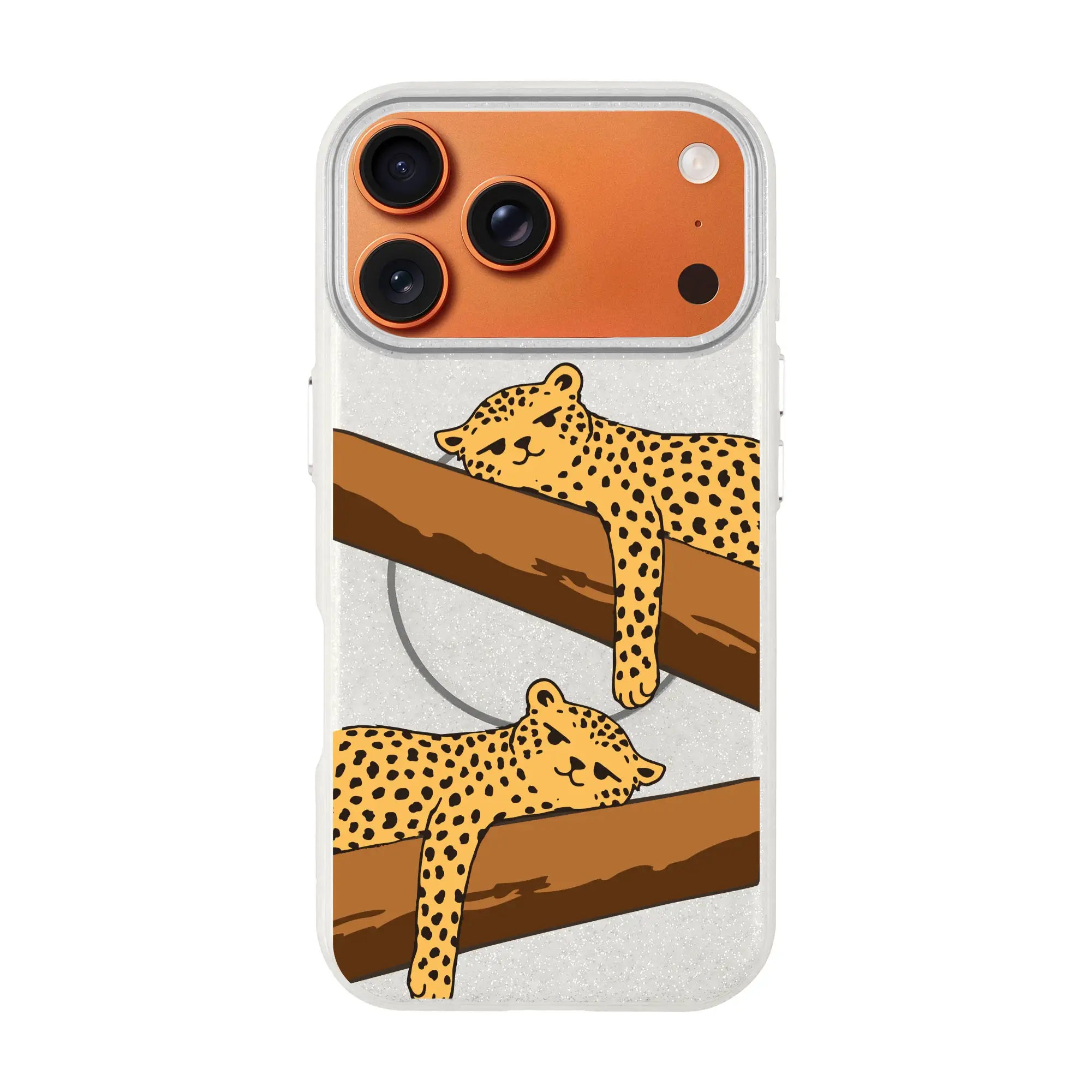 Leopard Siesta-Radiant Kılıf Magsafe Özellikli - Iphone 17 Pro