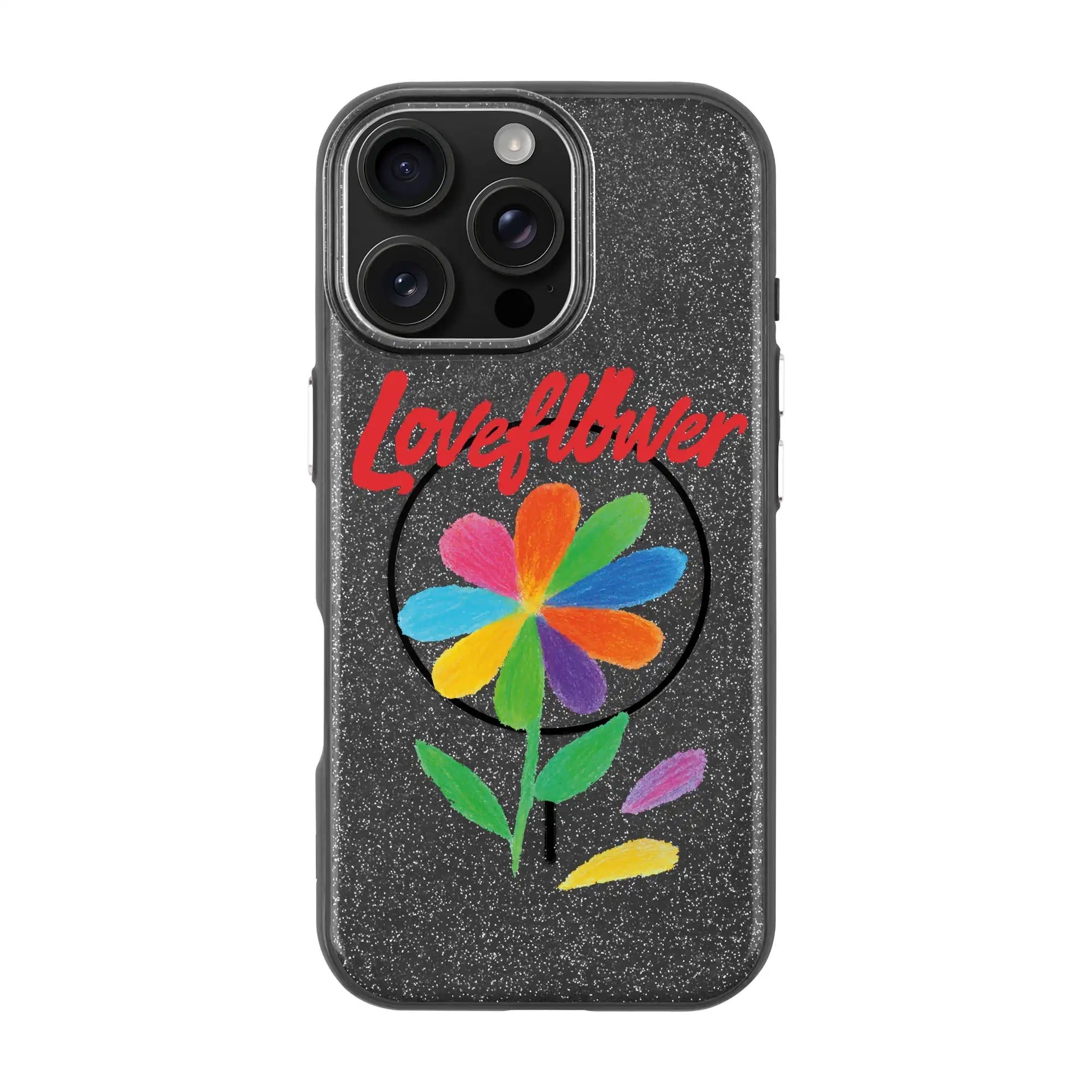 Love Flower-Radiant Kılıf Magsafe Özellikli - Iphone 16 Pro Max