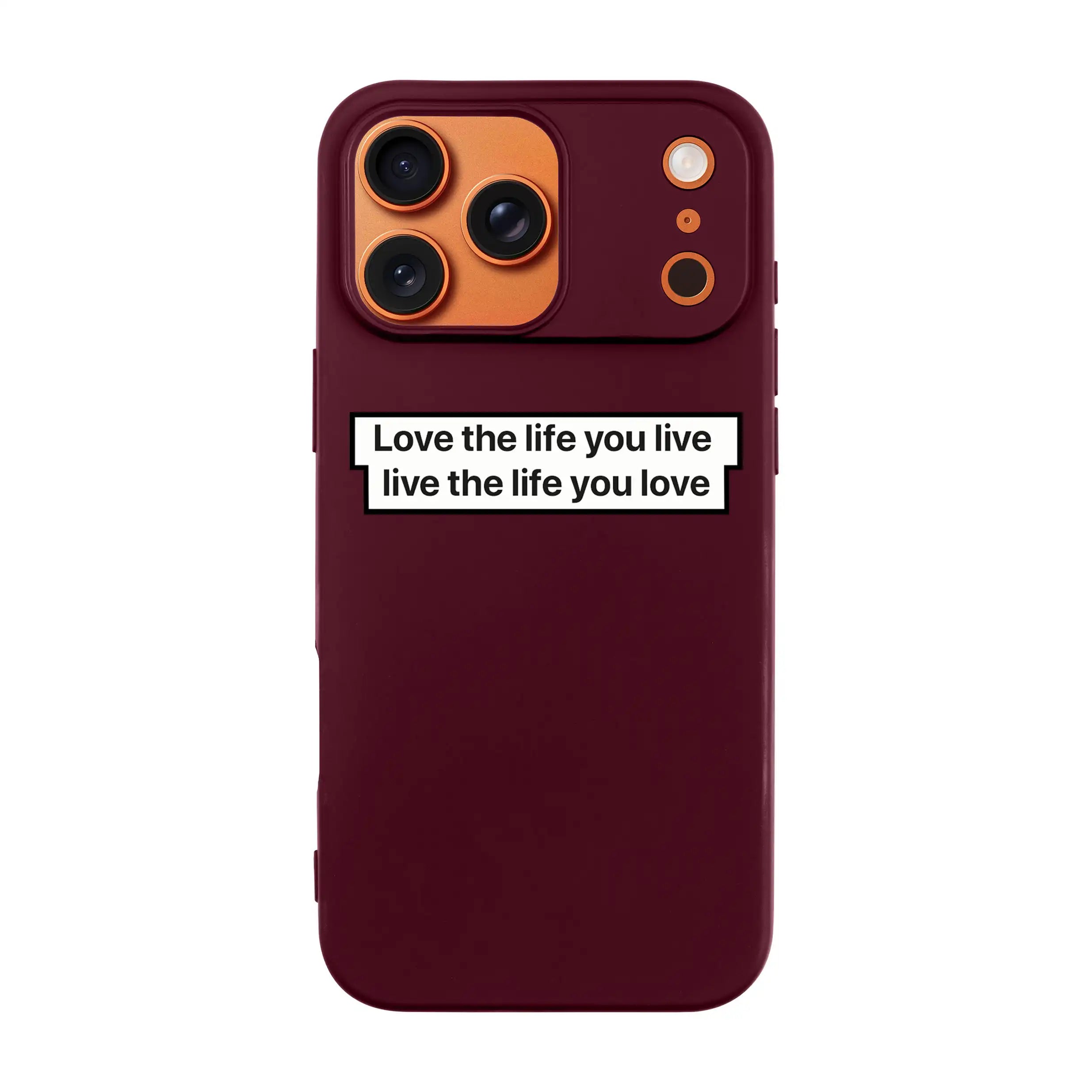 Love The Life-Ultra Silikon Kılıf-Iphone 17 Pro Max