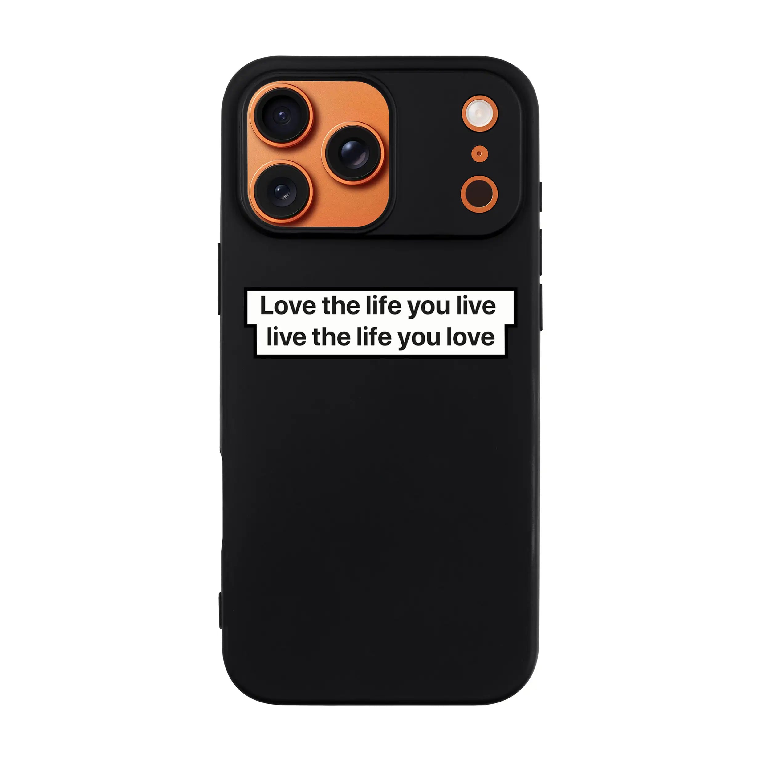 Love The Life-Ultra Silikon Kılıf-Iphone 17 Pro Max