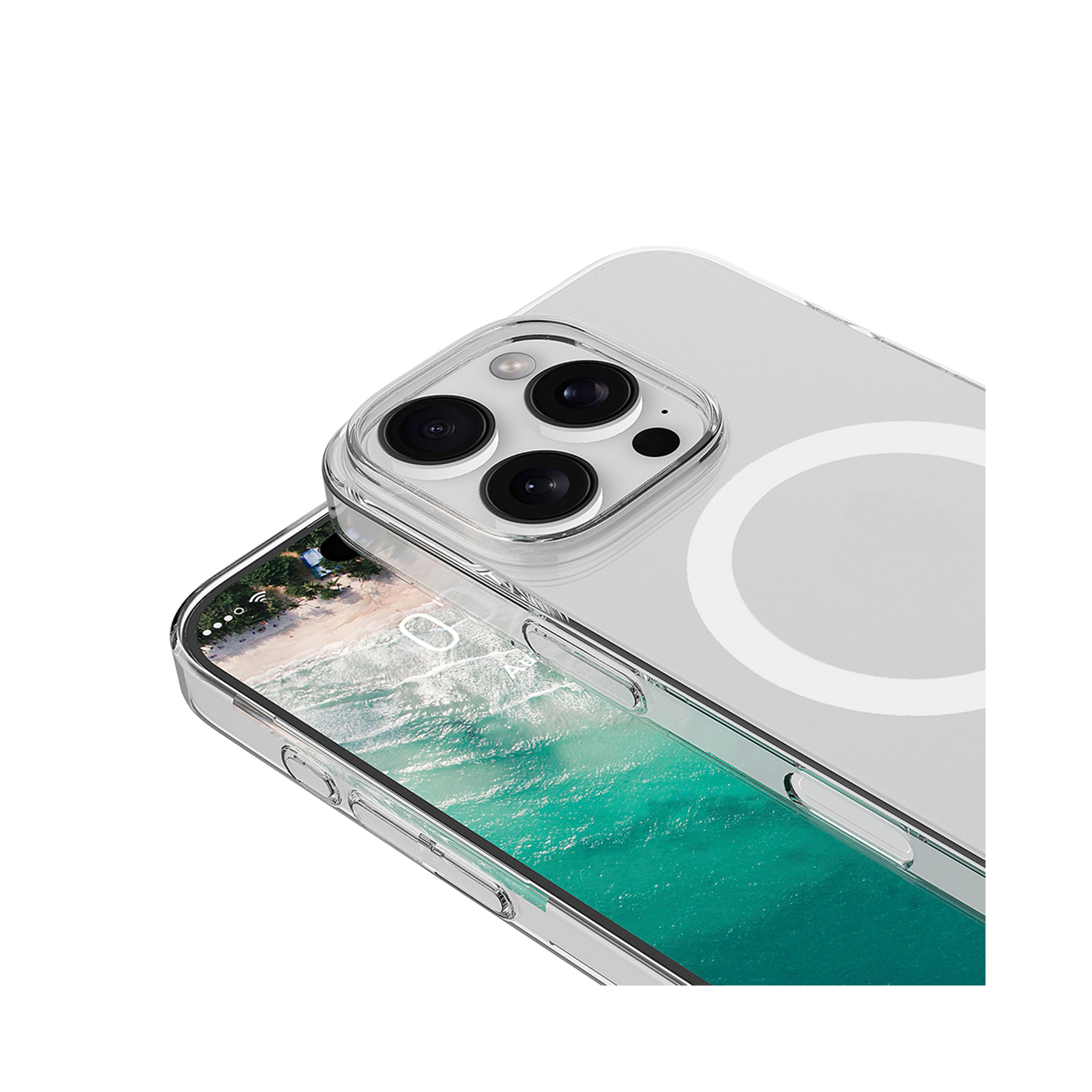 New-Crystal Kılıf Magsafe Özellikli - Iphone 16 Pro