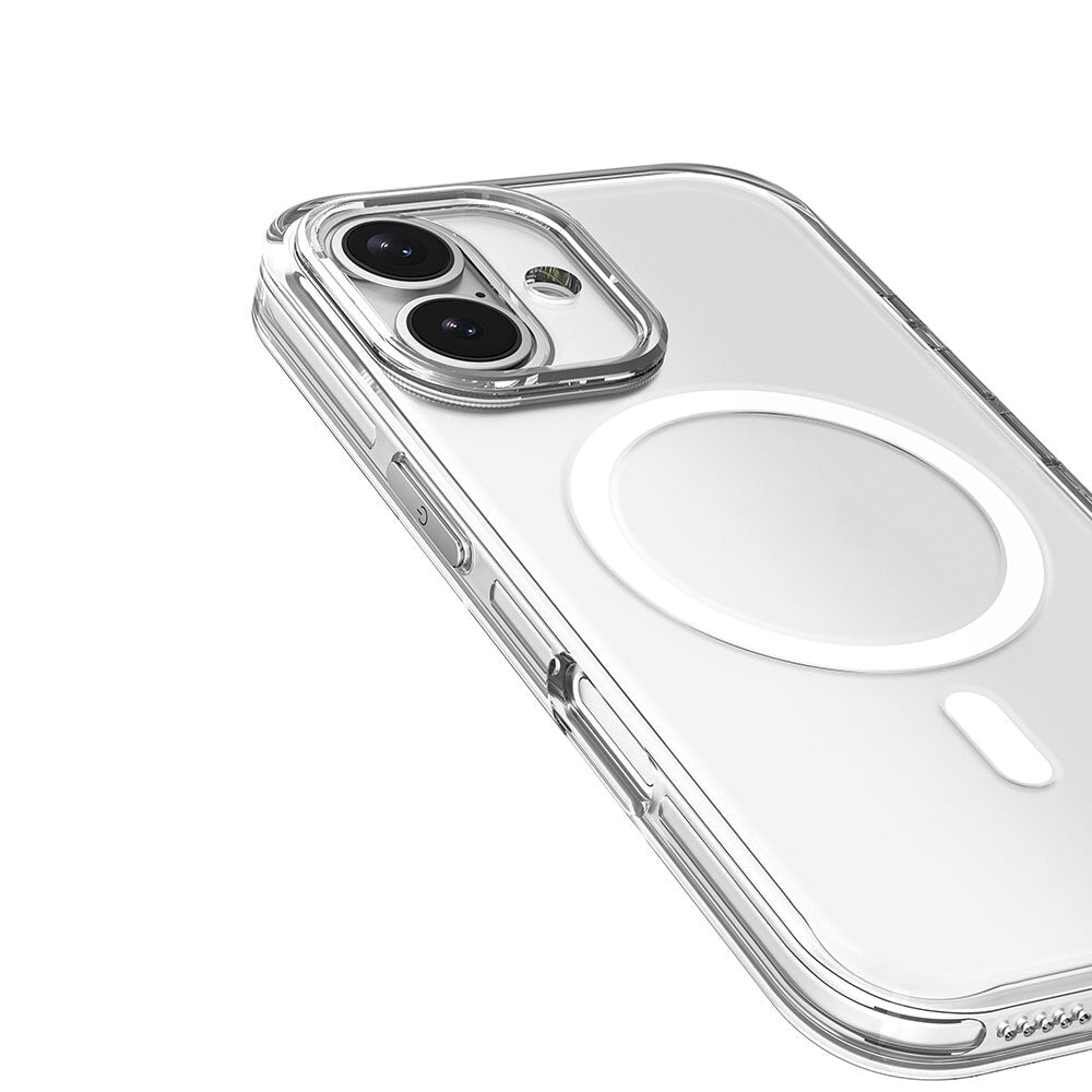 New-Iphone 16 Clear Premium Kılıf Magsafe Özellikli