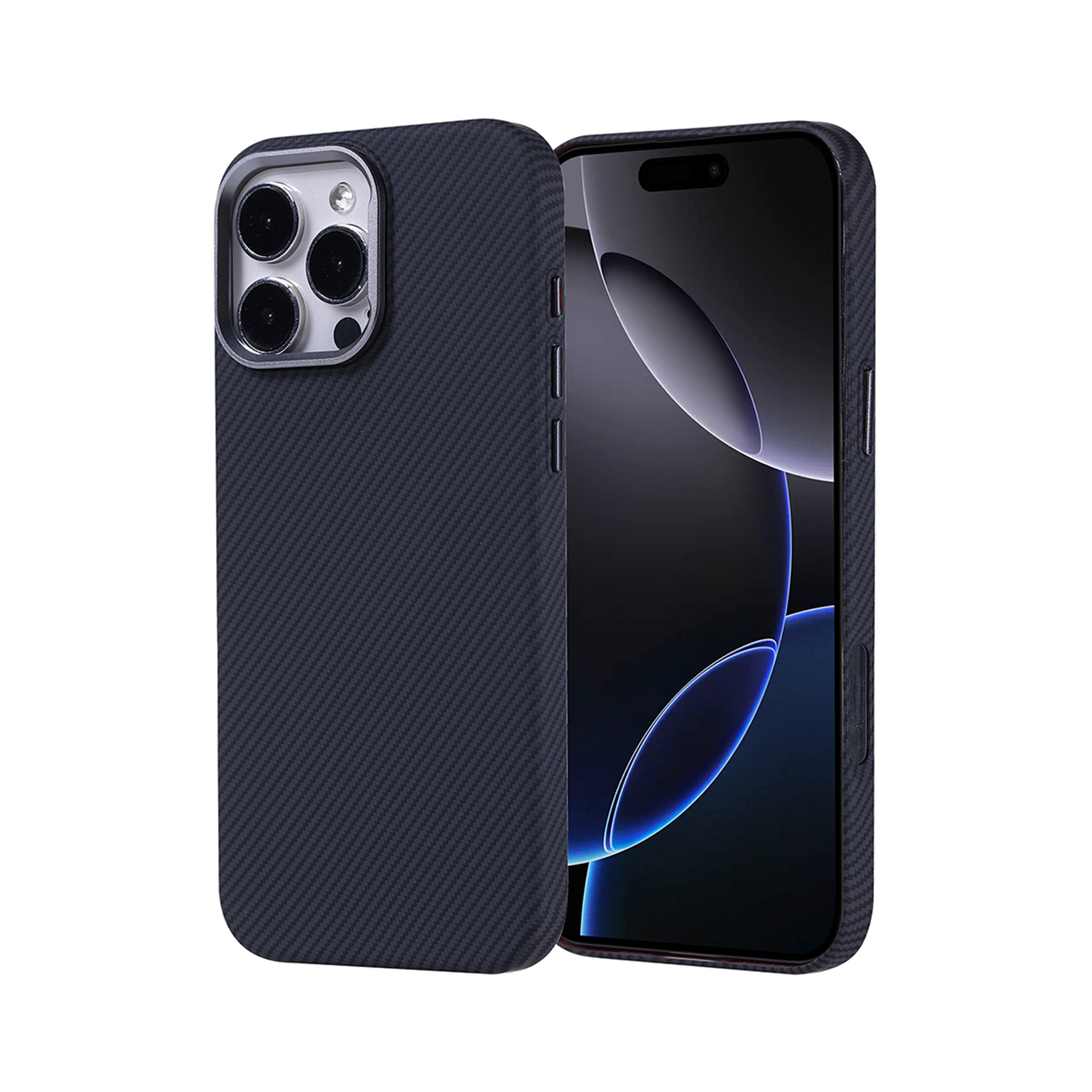 New-Iphone 16 Pro Tissu Kılıf Magsafe Özellikli