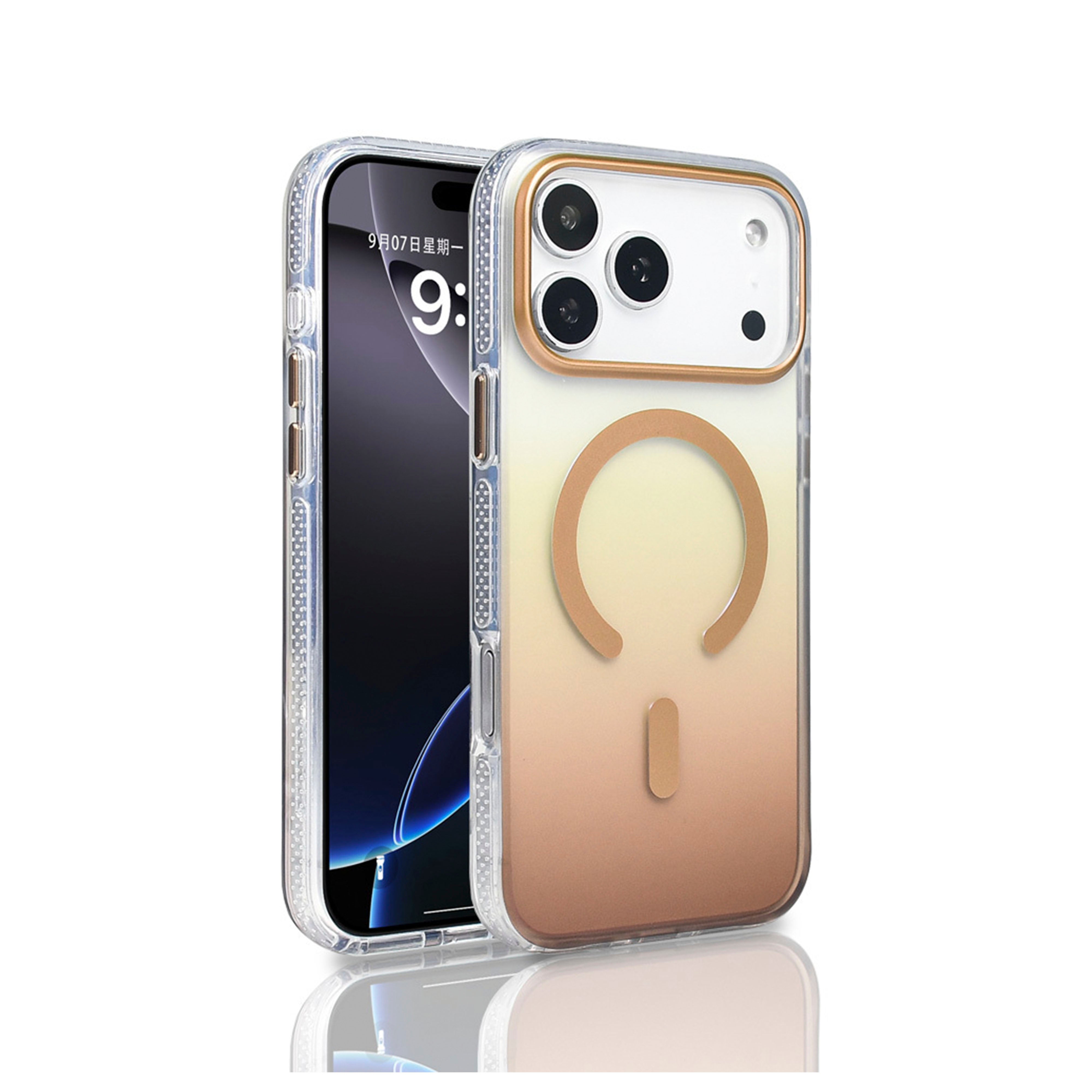 New-Iphone 17 Pro Max Dazzy Kılıf Magsafe Özellikli - 17