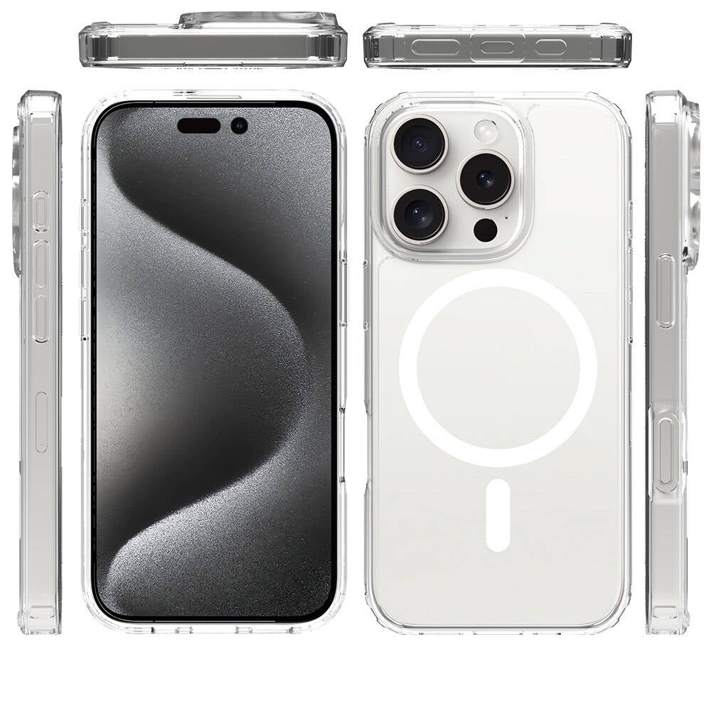 New-Solid Kılıf Magsafe Özellikli - Iphone 16 Pro