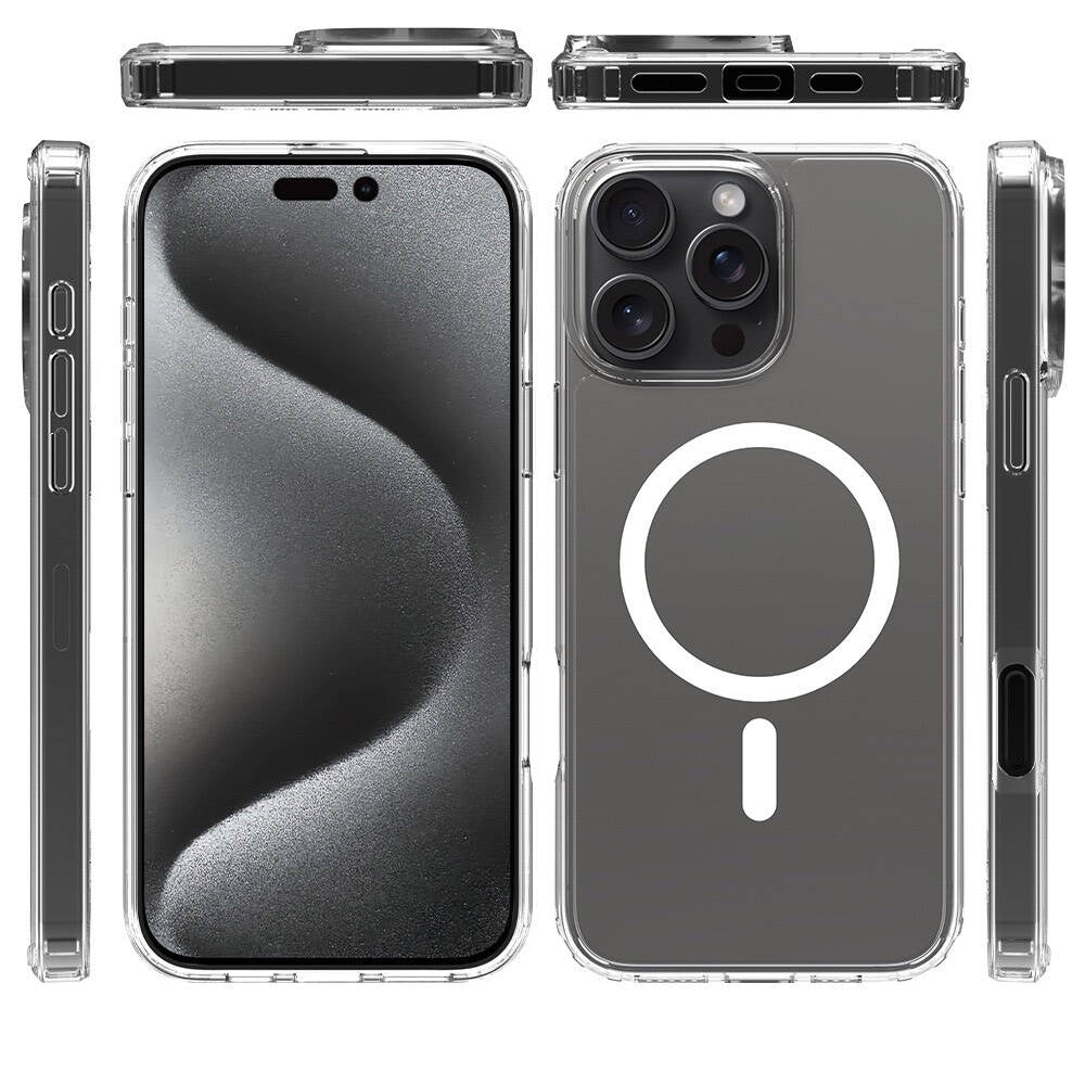 New-Solid Kılıf Magsafe Özellikli - Iphone 16 Pro