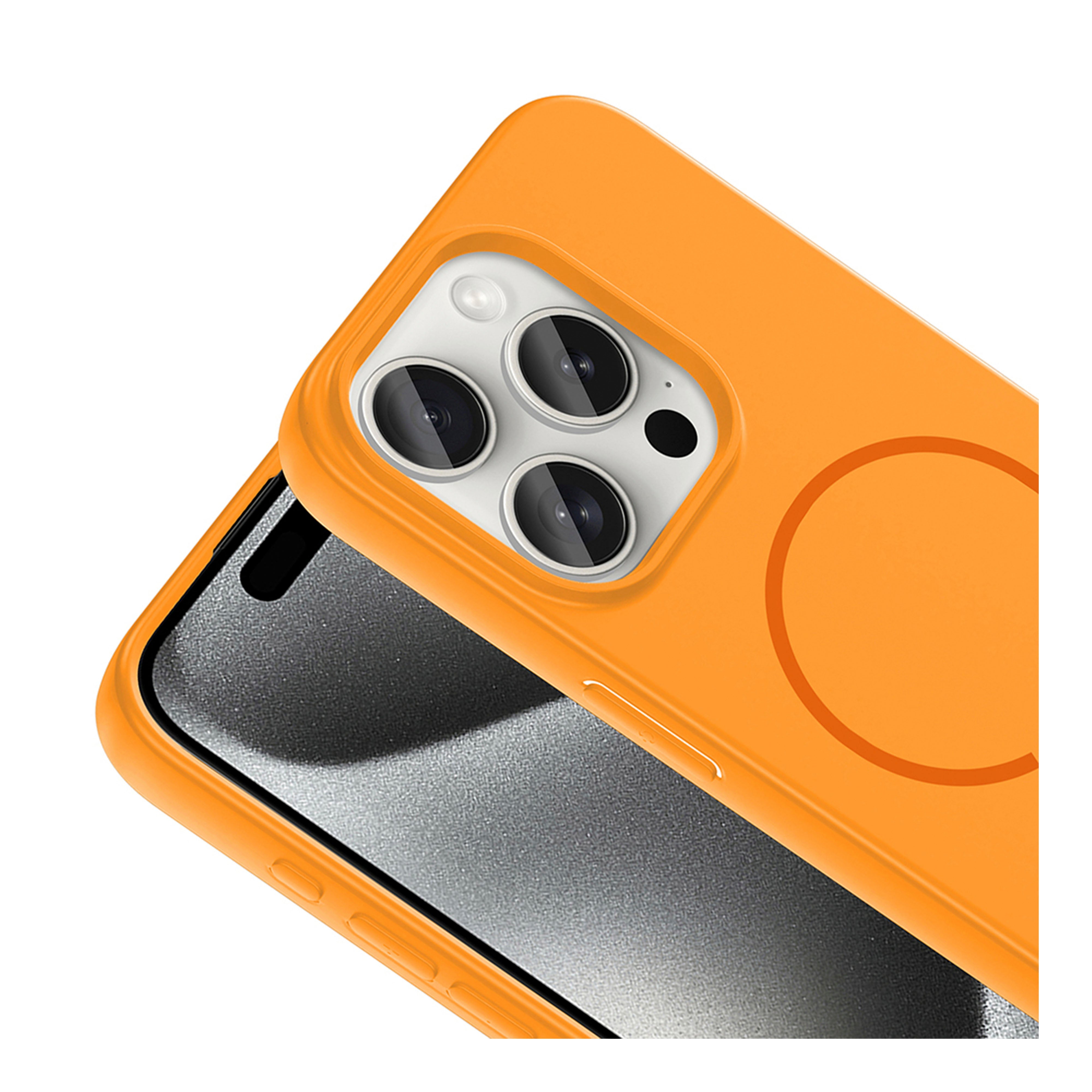 New-Tinty Silikon Kılıf Magsafe Özellikli - Iphone 15 Pro Max