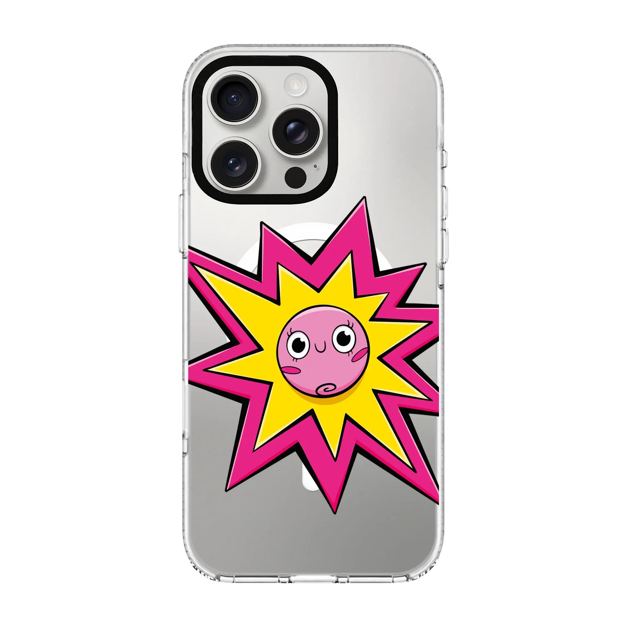 Pop Princesses-Clear Kılıf Magsafe Özellikli - Iphone 15 Pro Max