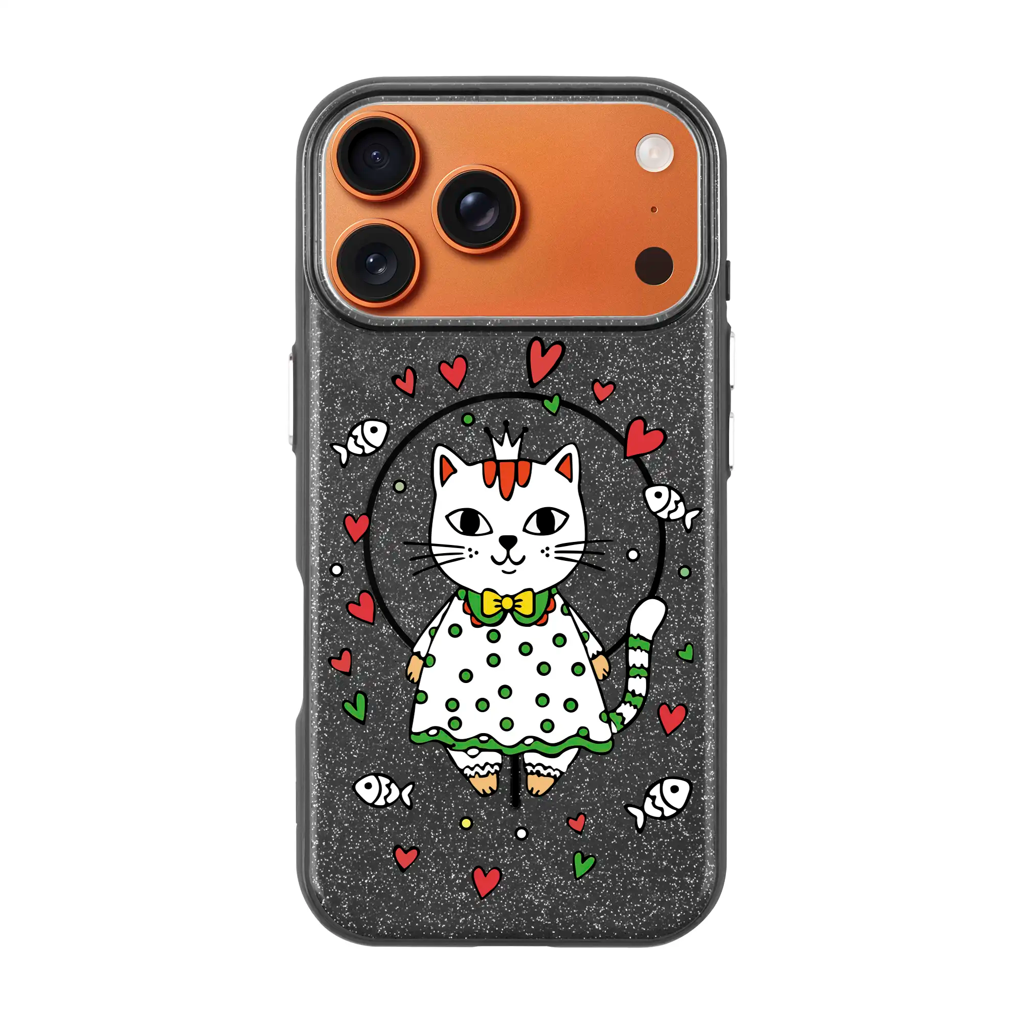 Princess Cat-Radiant Kılıf Magsafe Özellikli - Iphone 17 Pro Max