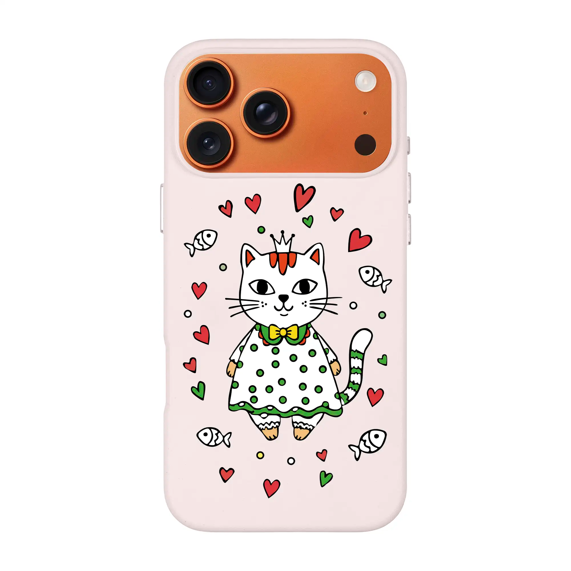 Princess Cat-Signature Leather Kılıf Magsafe Özellikli - Iphone 17 Pro Max