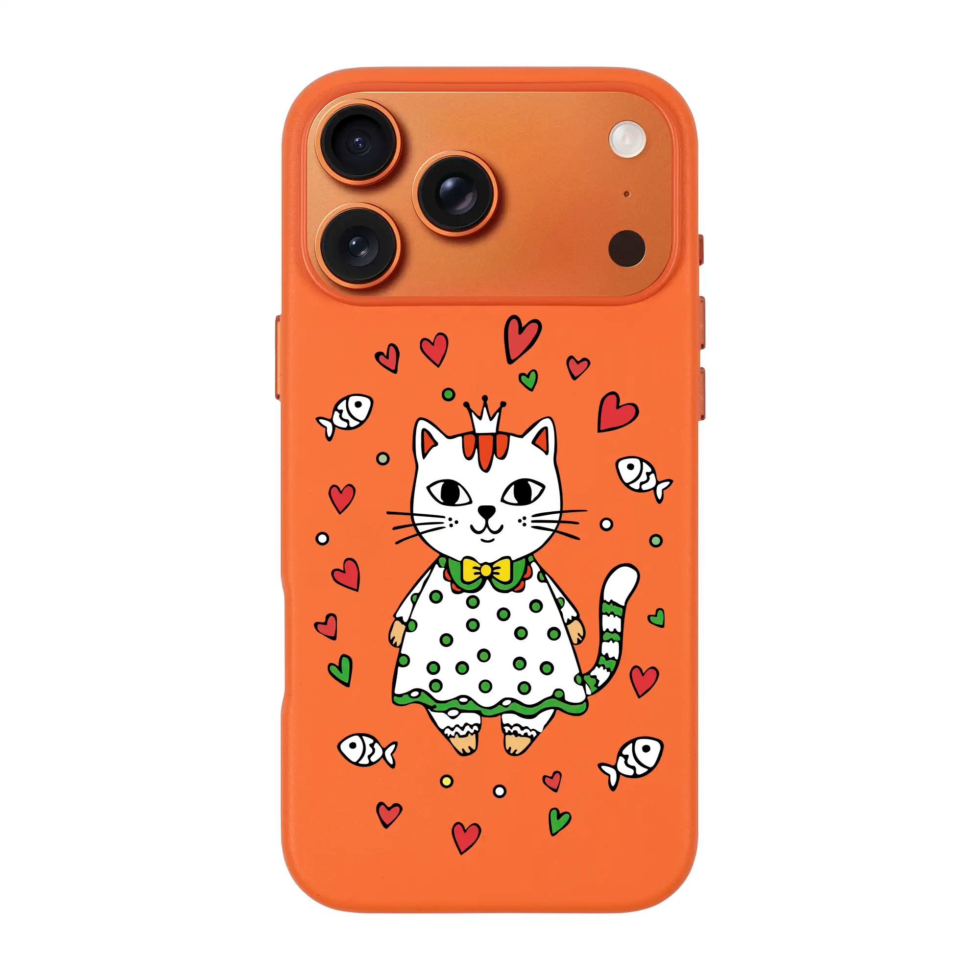 Princess Cat-Signature Leather Kılıf Magsafe Özellikli - Iphone 17 Pro Max