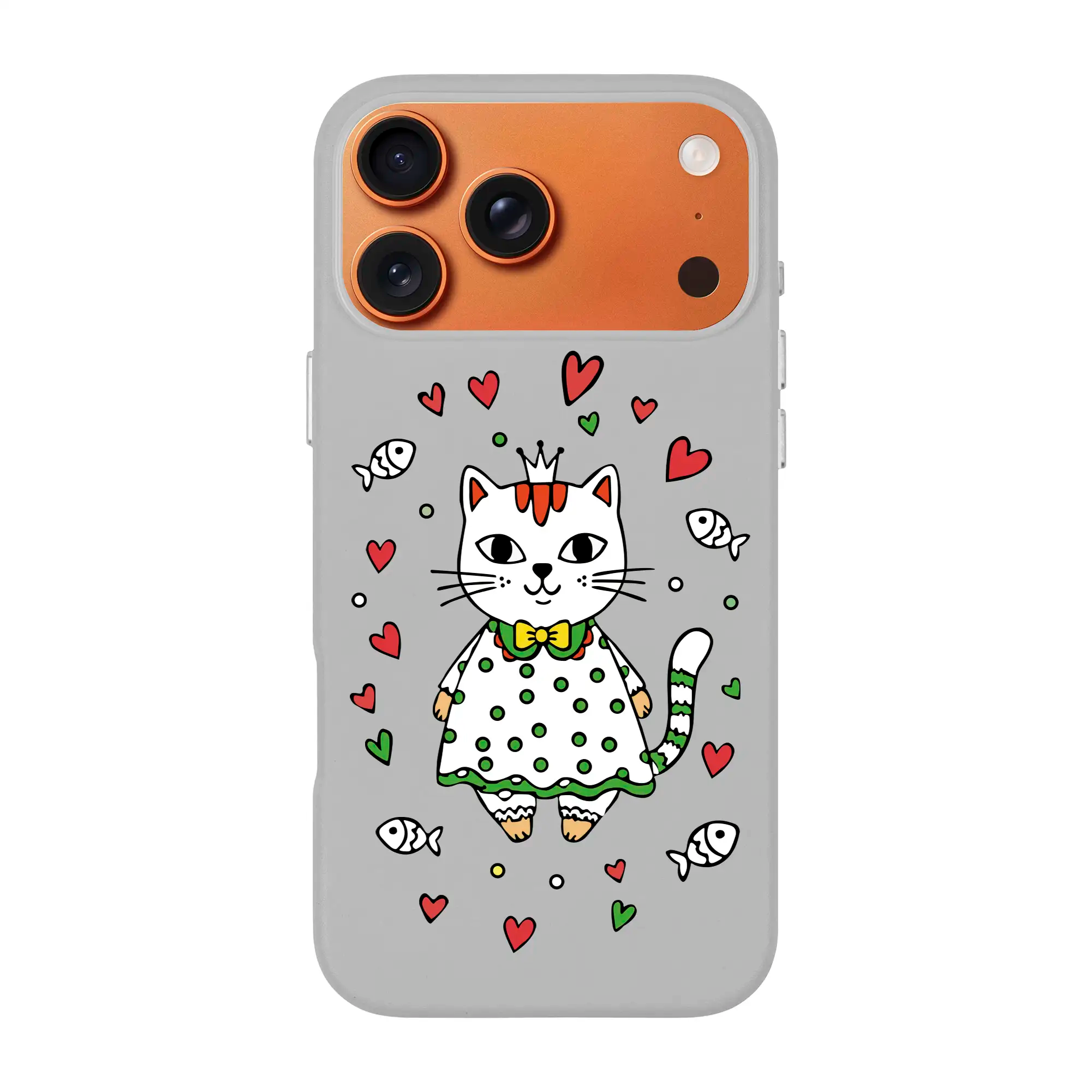 Princess Cat-Signature Leather Kılıf Magsafe Özellikli - Iphone 17 Pro Max
