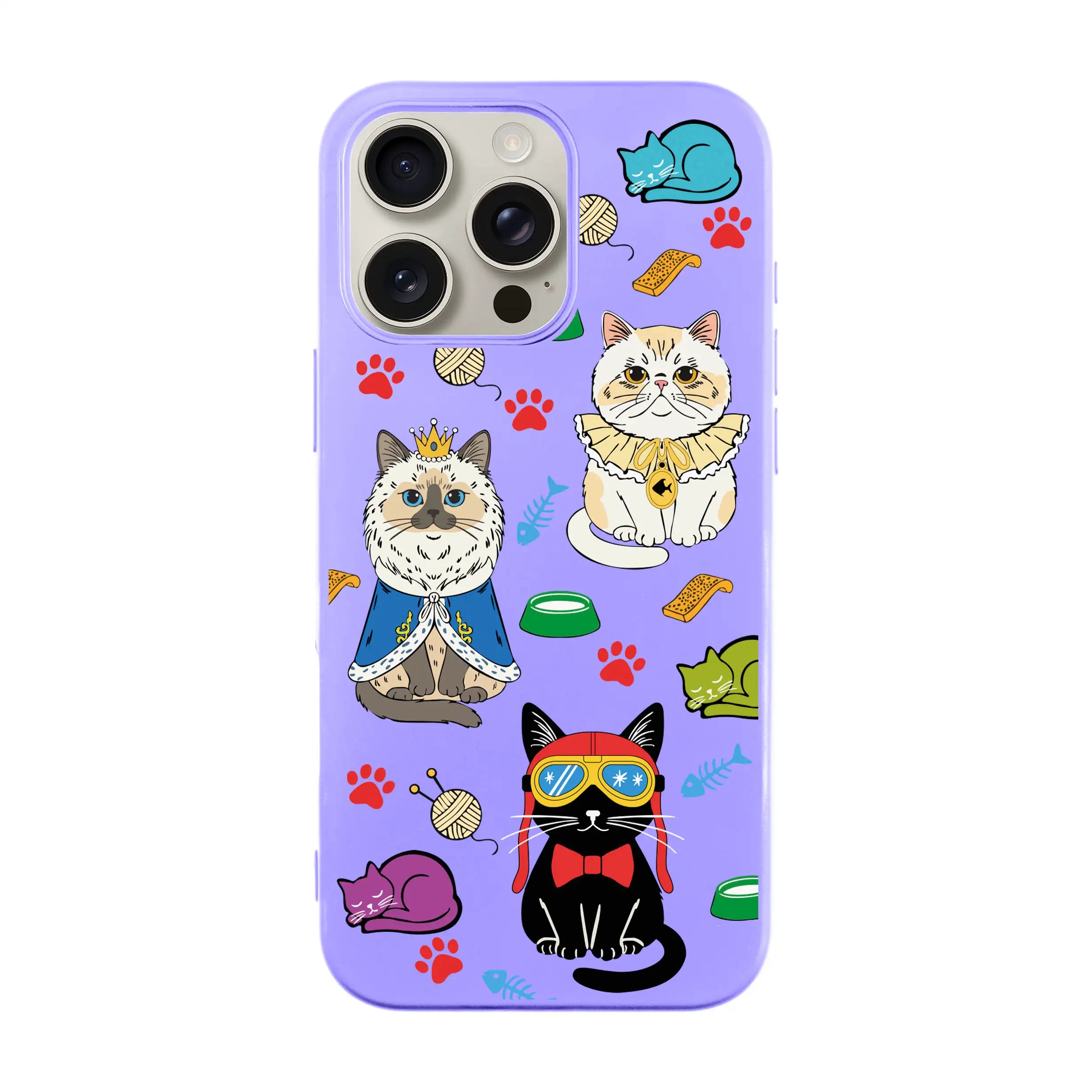 Royal Cats-Ultra Silikon Kılıf-Iphone 15