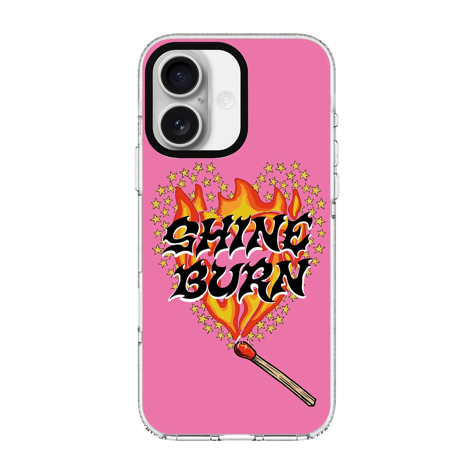 Shine Burn-Clear Kılıf Magsafe Özellikli - Iphone 17E