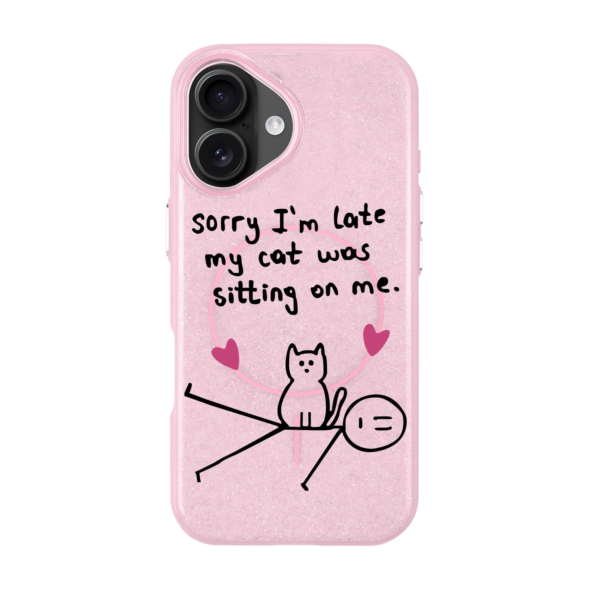 Sorry I'M Late-Radiant Kılıf Magsafe Özellikli - Iphone 16