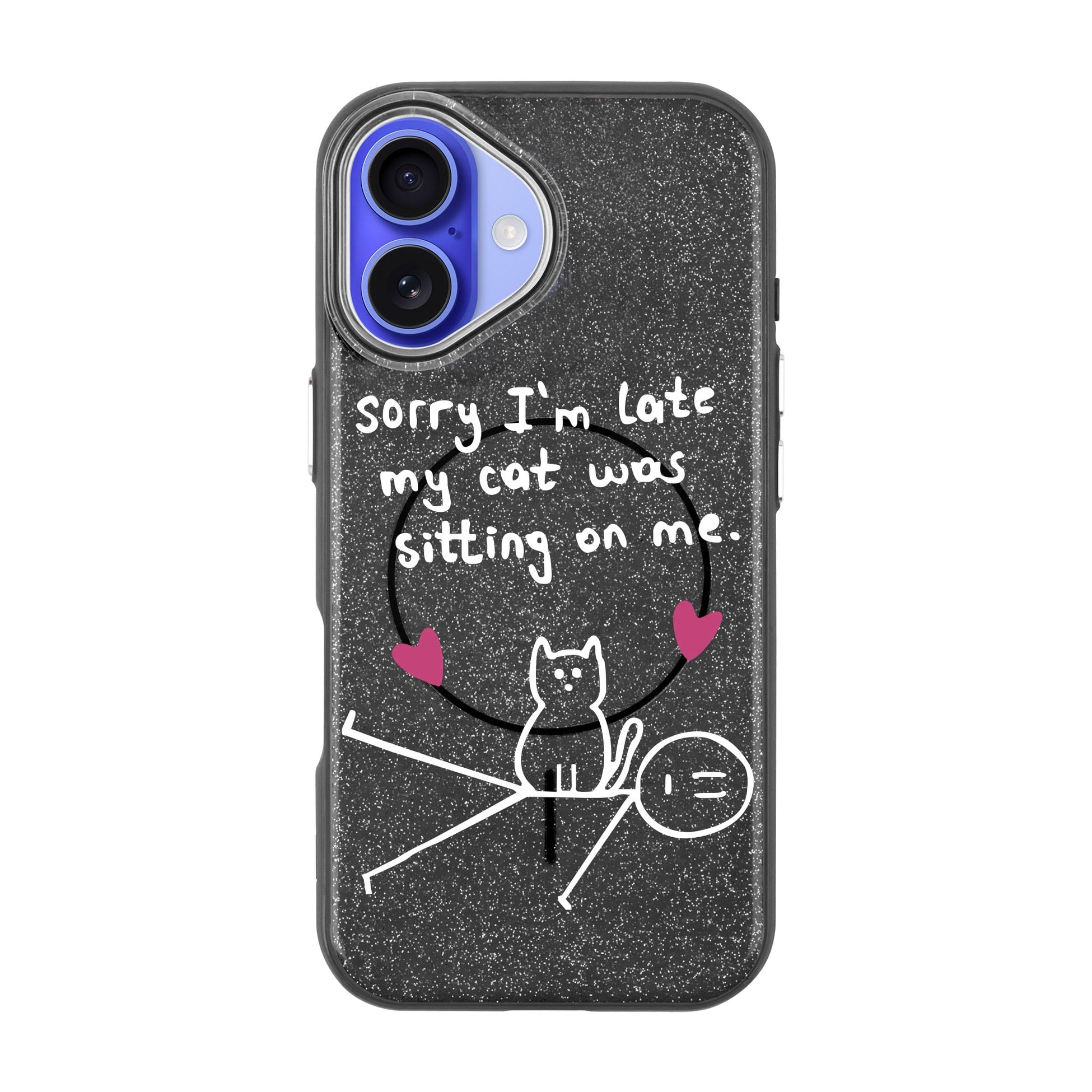 Sorry I'M Late-Radiant Kılıf Magsafe Özellikli - Iphone 16