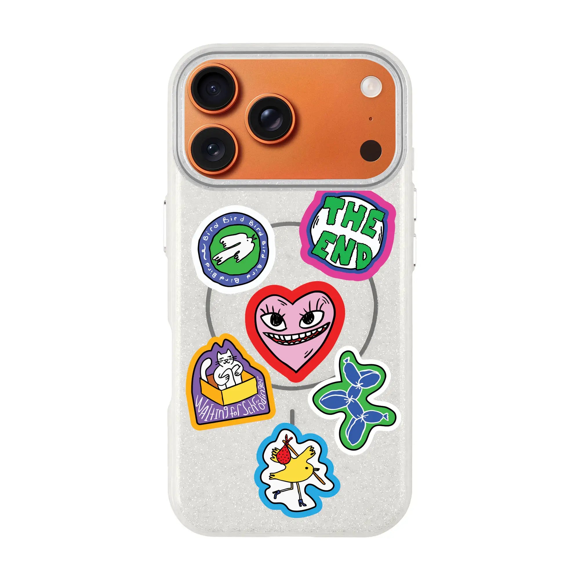 Tōten Stickerz-Radiant Kılıf Magsafe Özellikli - Iphone 17 Pro Max