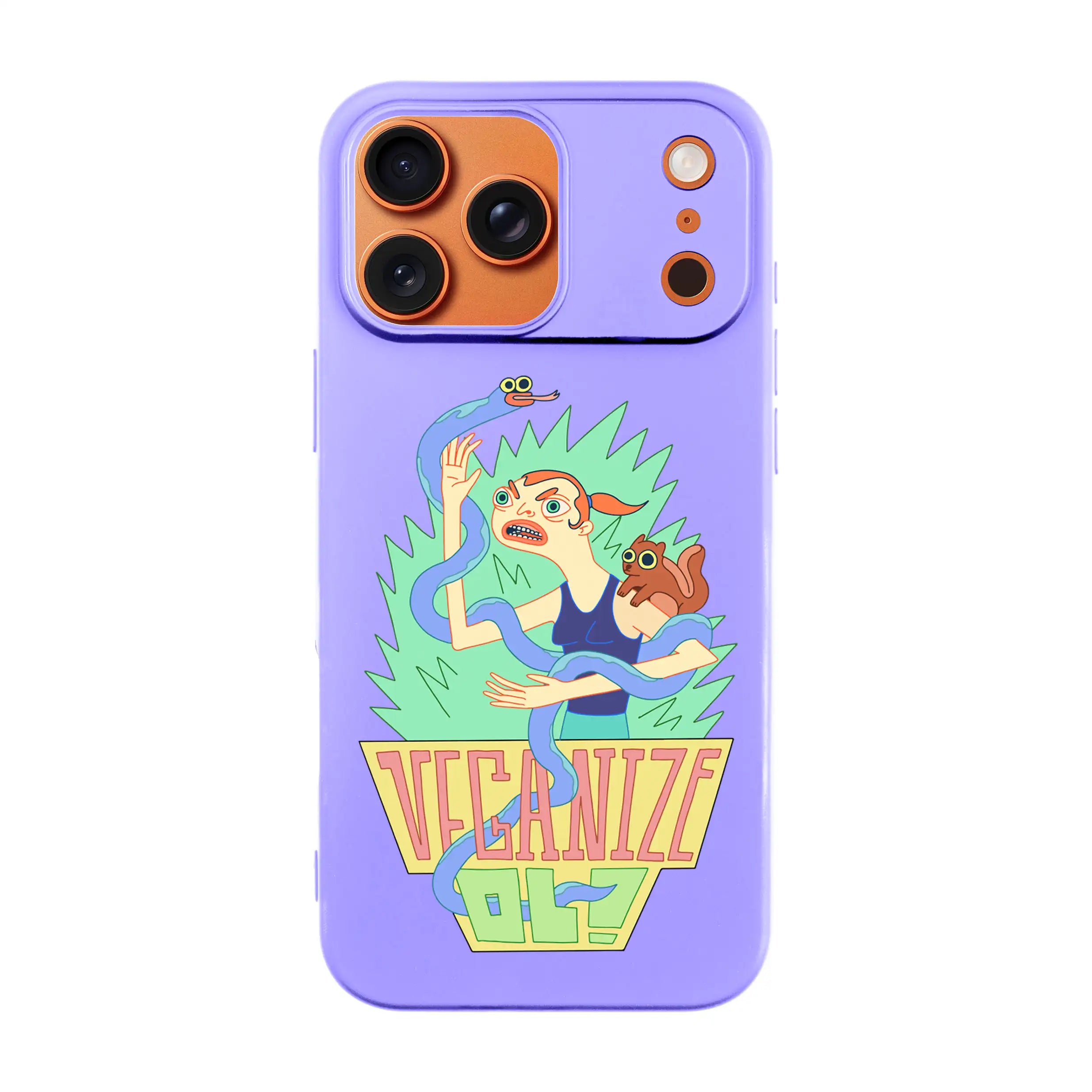 VeganiZe-Ultra Silikon Kılıf-Iphone 15