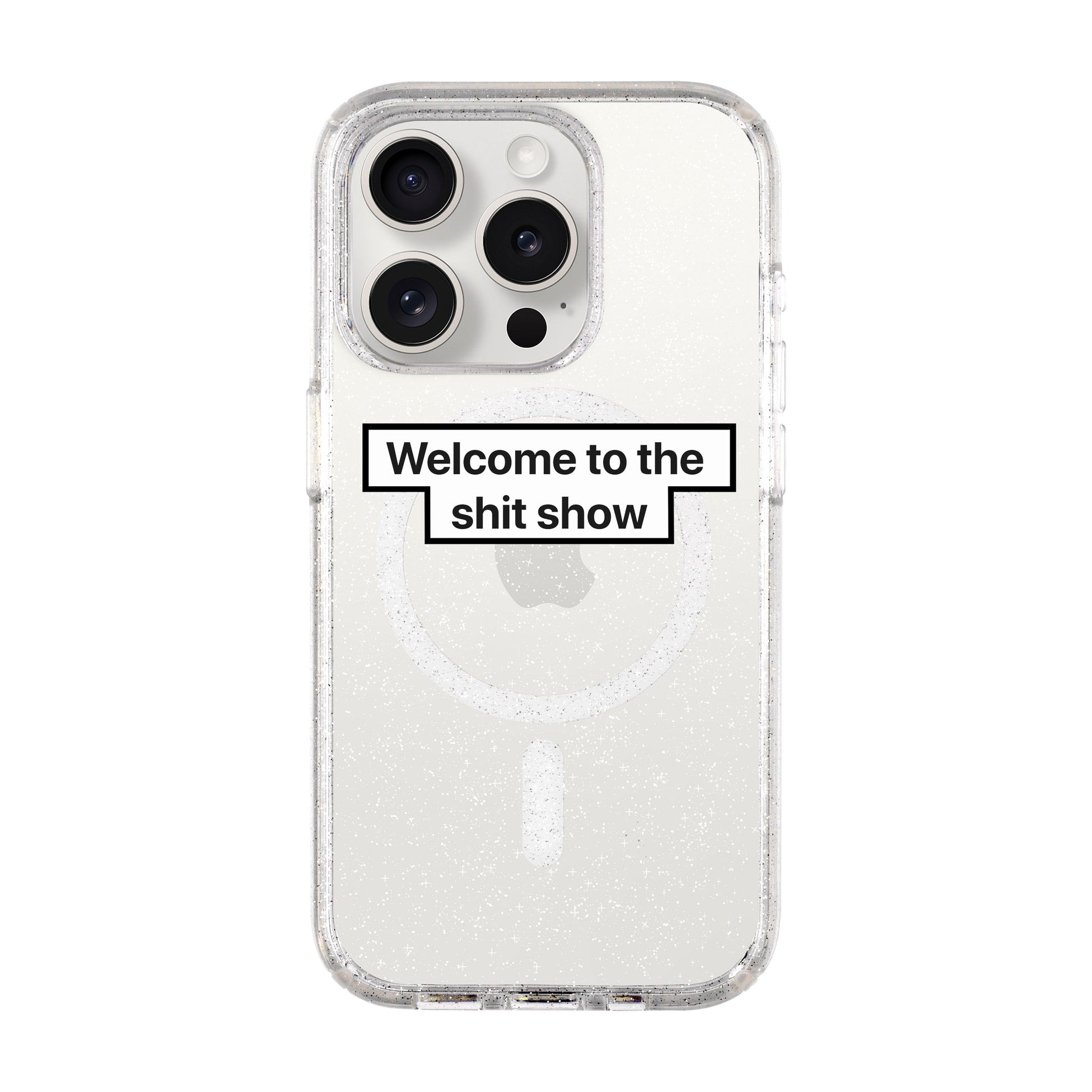 Welcome-Shiny Kılıf Magsafe Özellikli - Iphone 15 Pro