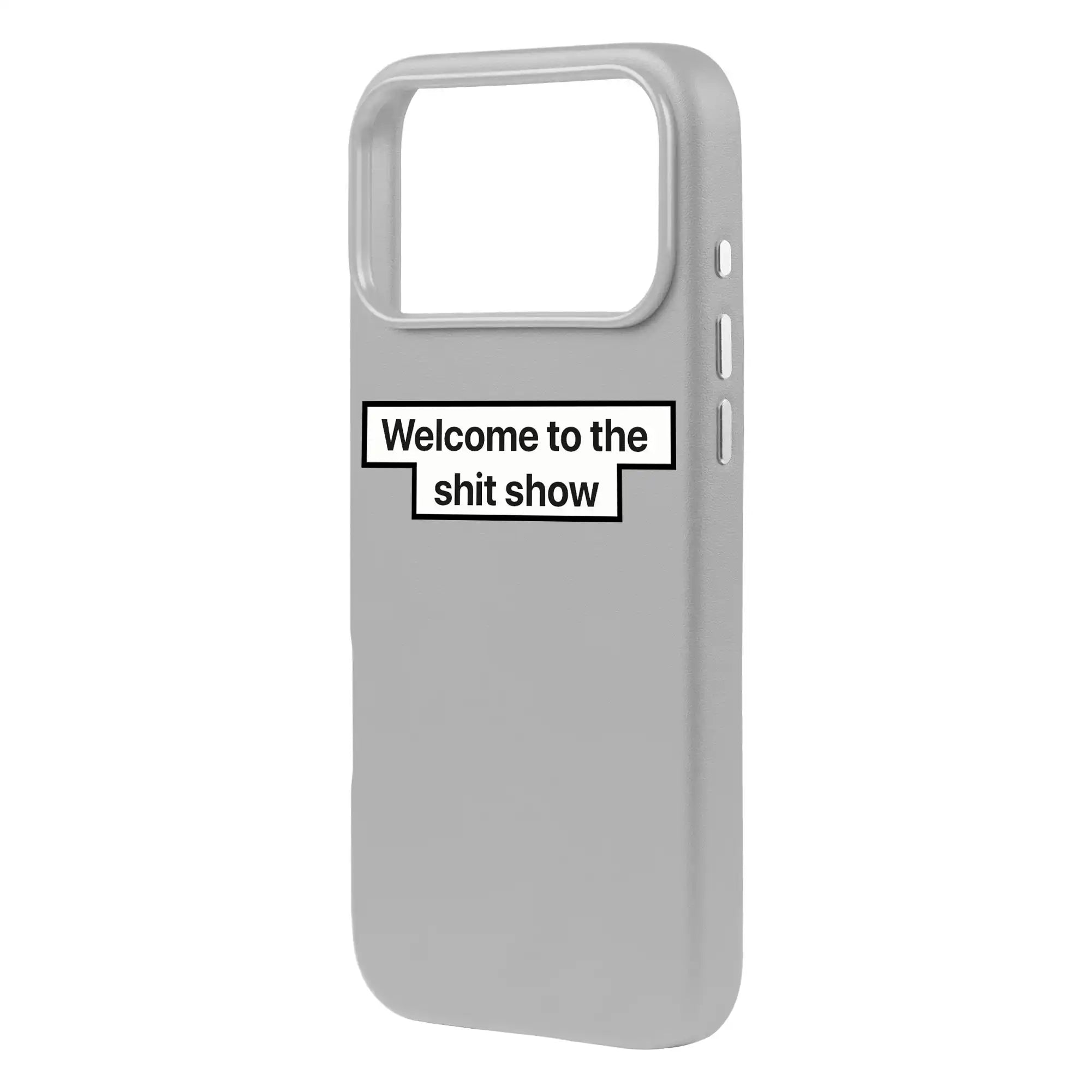 Welcome-Signature Leather Kılıf Magsafe Özellikli - Iphone 17
