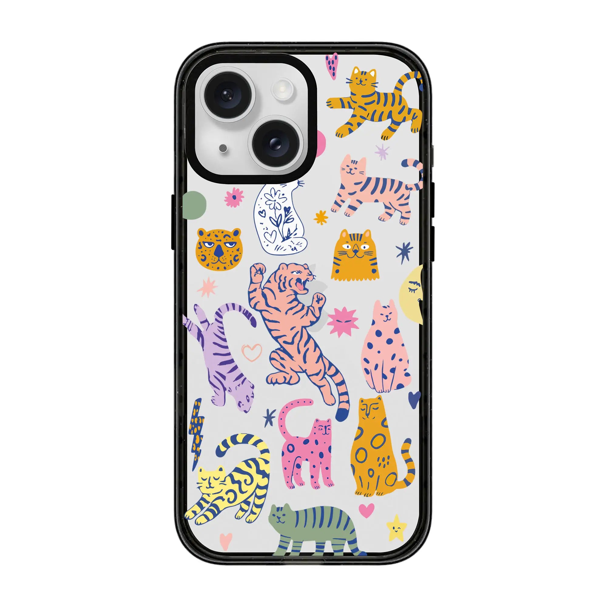 Wild Cat Parade-Power Kılıf - Iphone 15 Plus