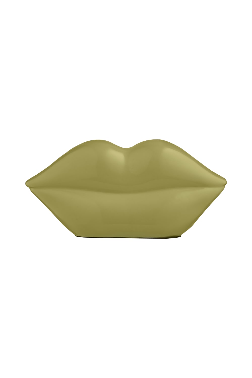 Casi Paped-Big Kiss - Dudak Şeklinde Dekor / Sarı-Biblo-1-Milagron.com