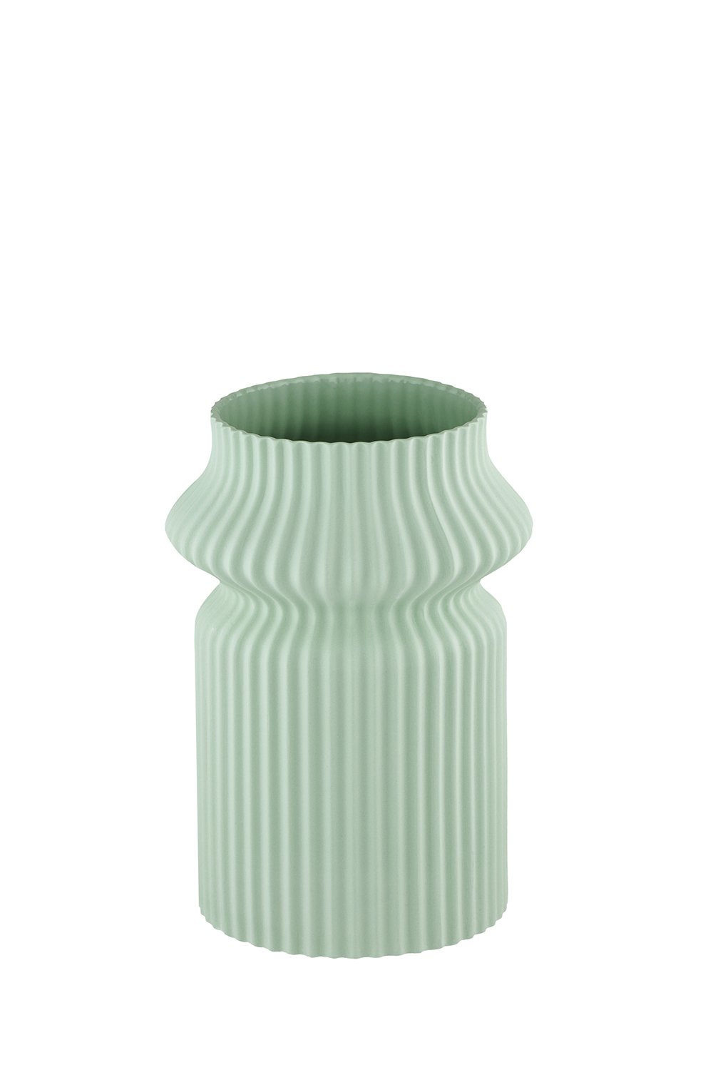 Casi Paped-Love Edward El Yapımı Porselen Vazo / Fıstık Yeşili-Vazo-2-Milagron.com