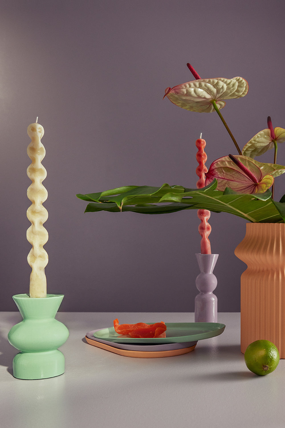 Casi Paped-Love Edward El Yapımı Porselen Vazo / Somon-Vazo-3-Milagron.com