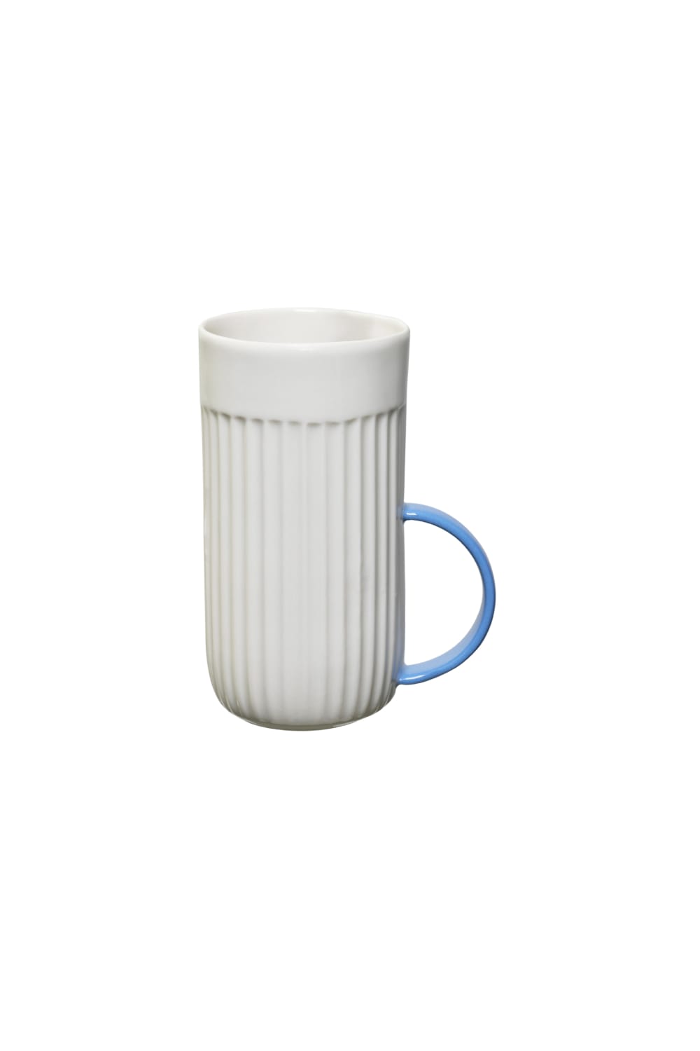 Casi Paped-Love Edward Lungo Kahve Bardağı / Beyaz - Mavi-Bardak-1-Milagron.com