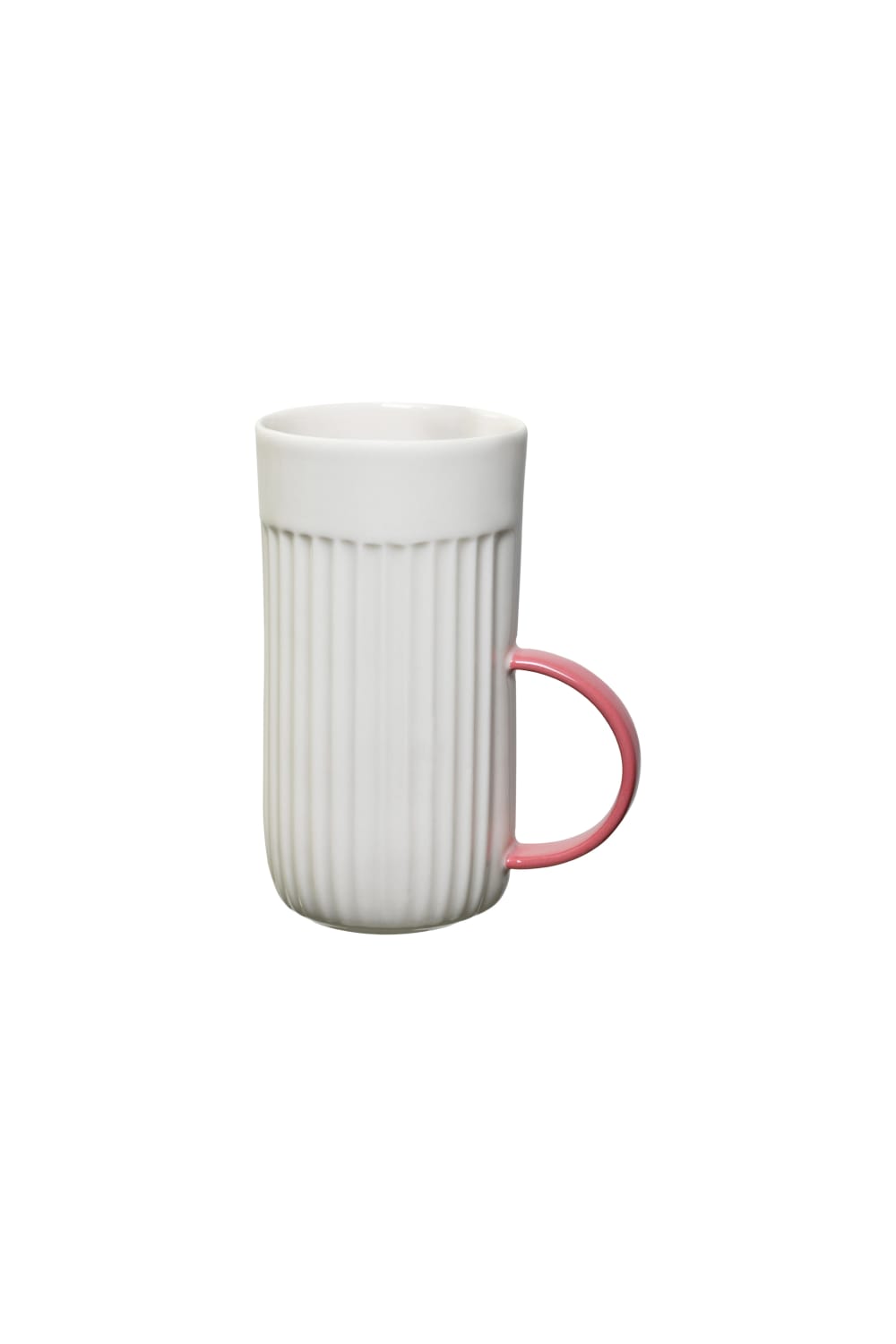 Casi Paped-Love Edward Lungo Kahve Bardağı / Beyaz - Pembe-Bardak-1-Milagron.com