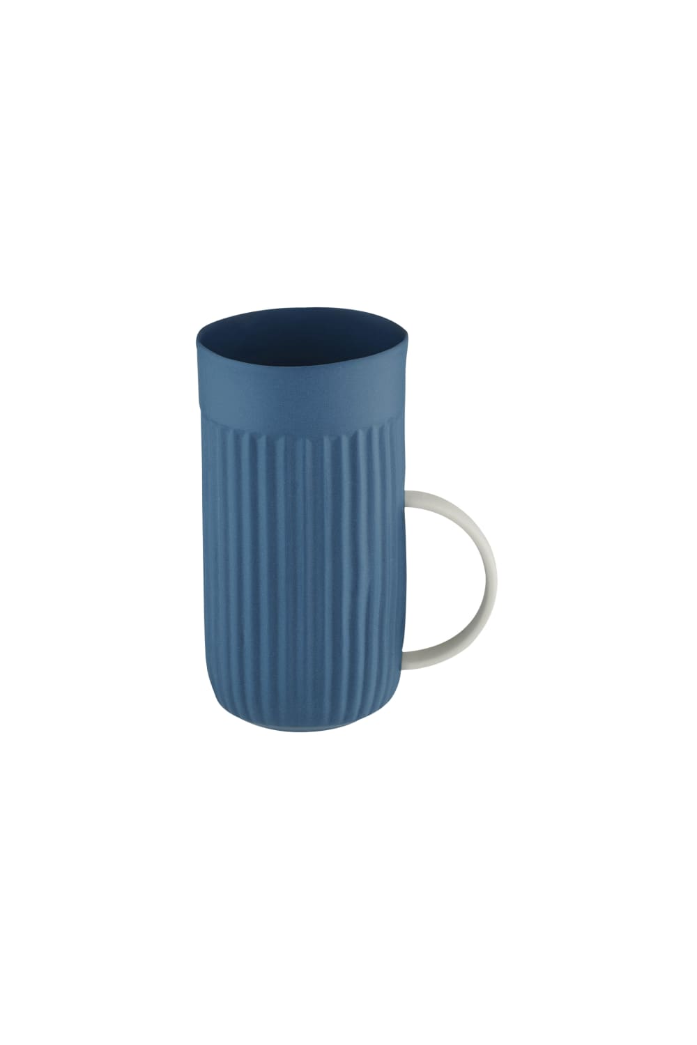 Casi Paped-Love Edward Lungo Kahve Bardağı / Ege Mavi - Beyaz-Bardak-1-Milagron.com