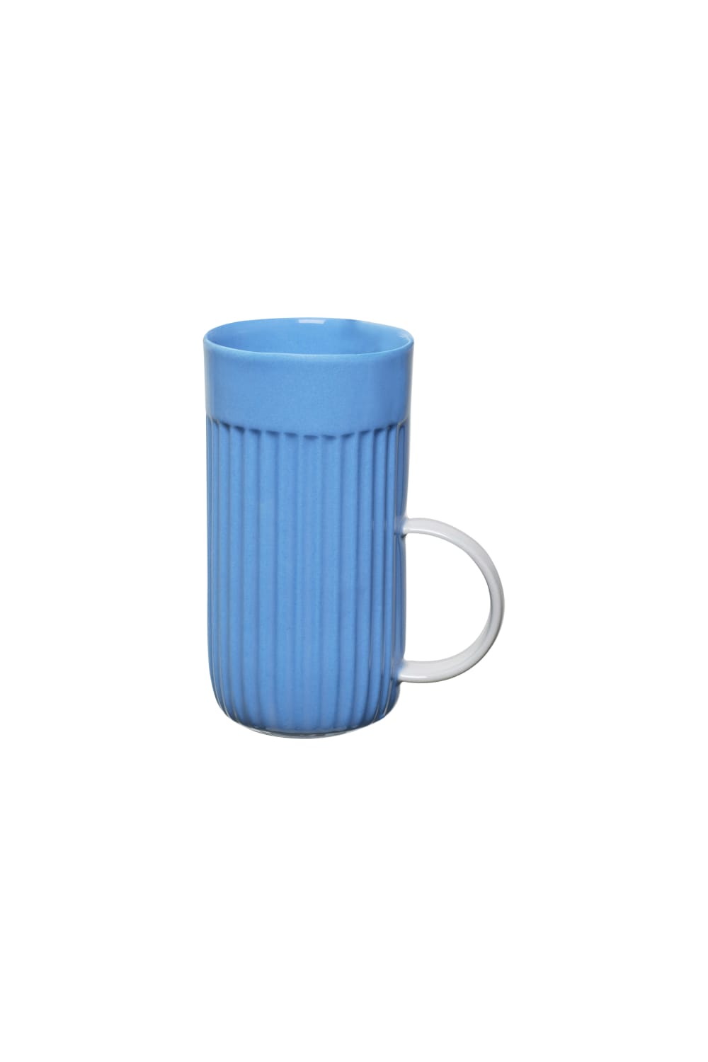 Casi Paped-Love Edward Lungo Kahve Bardağı / Mavi - Gri-Bardak-1-Milagron.com