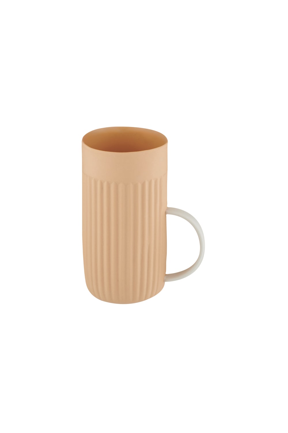 Casi Paped-Love Edward Lungo Kahve Bardağı / Somon - Beyaz-Bardak-1-Milagron.com