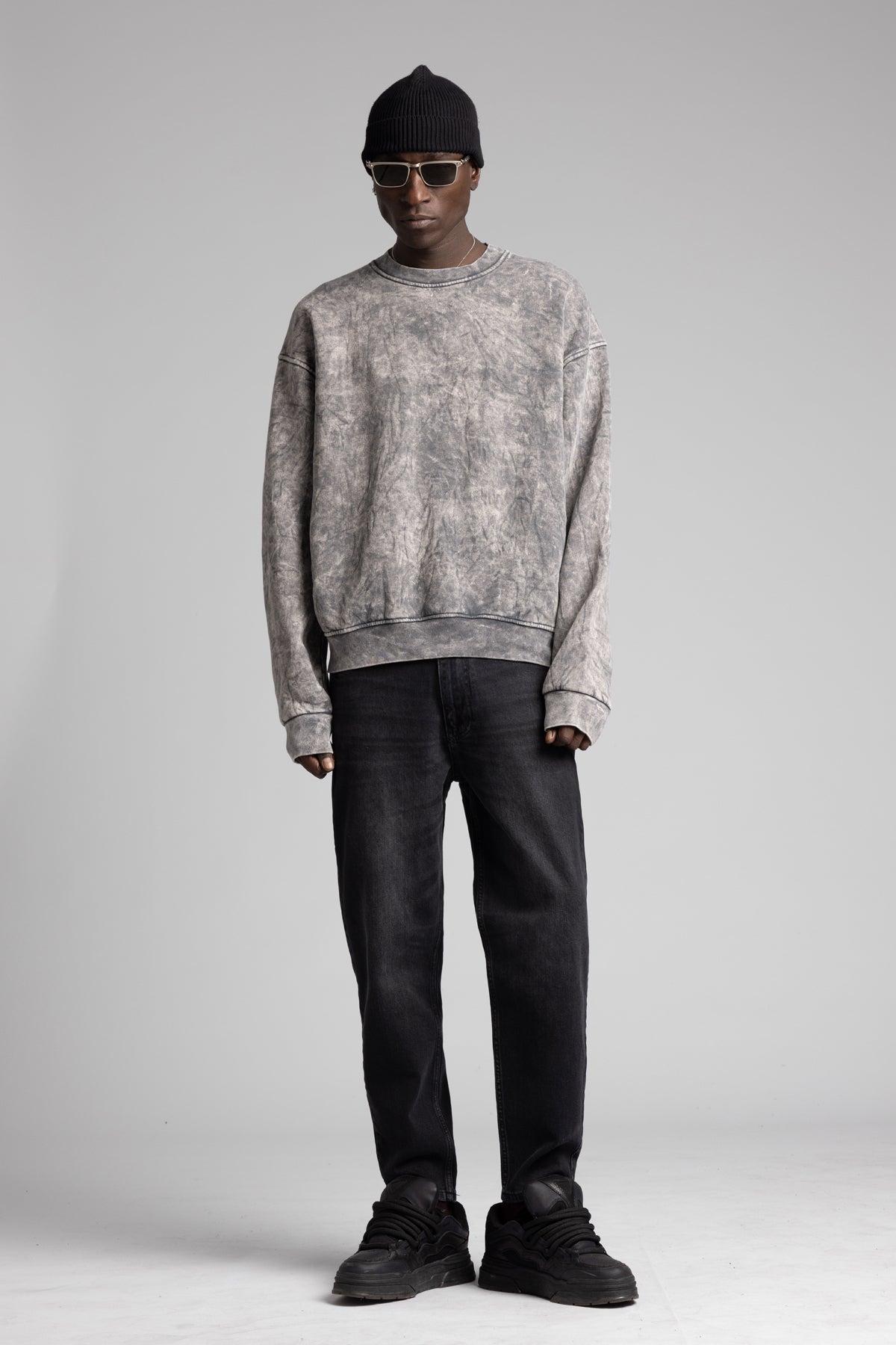 Catch-Basic Yıkamalı Sweatshirt-Sweatshirt-5-Milagron.com