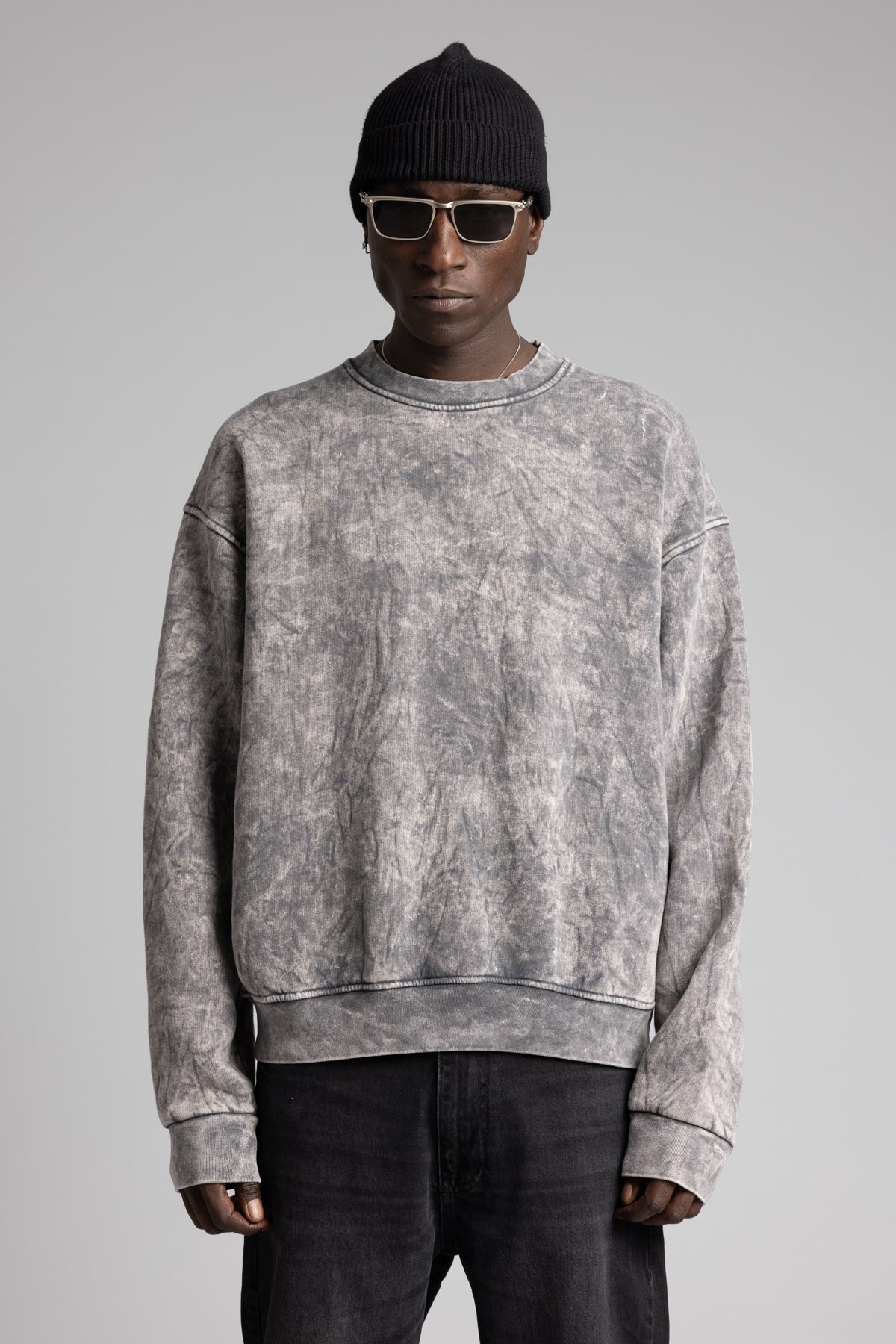 Catch-Basic Yıkamalı Sweatshirt-Sweatshirt-6-Milagron.com