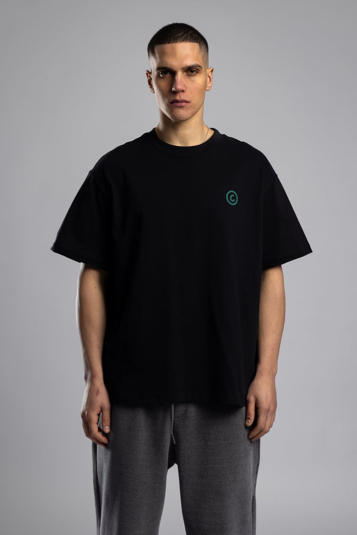 Good Will Kabartma Baskılı T-Shirt