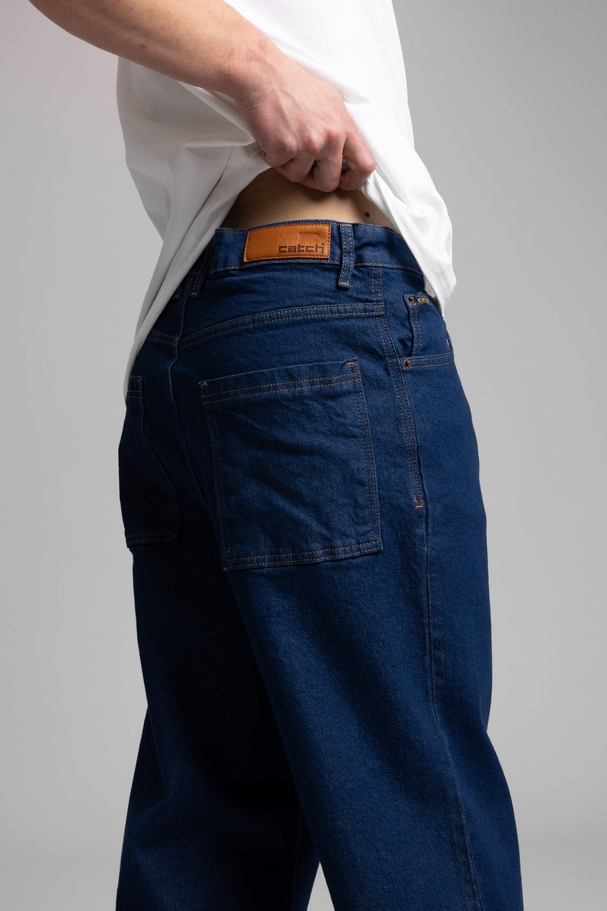 Catch-Kontrast Dikişli Baggy Jean-Jean-3-Milagron.com