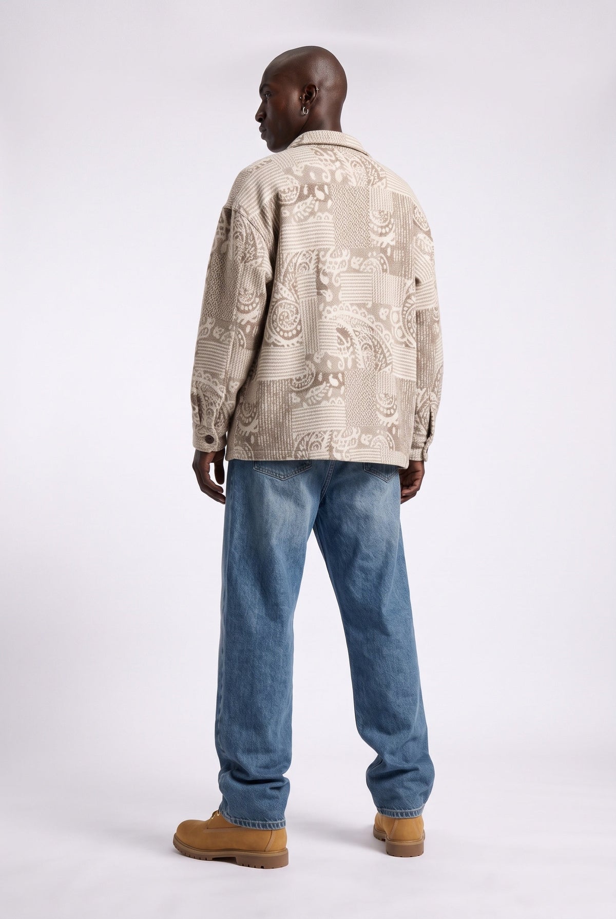 Oversize Flanel Oduncu Gömlek