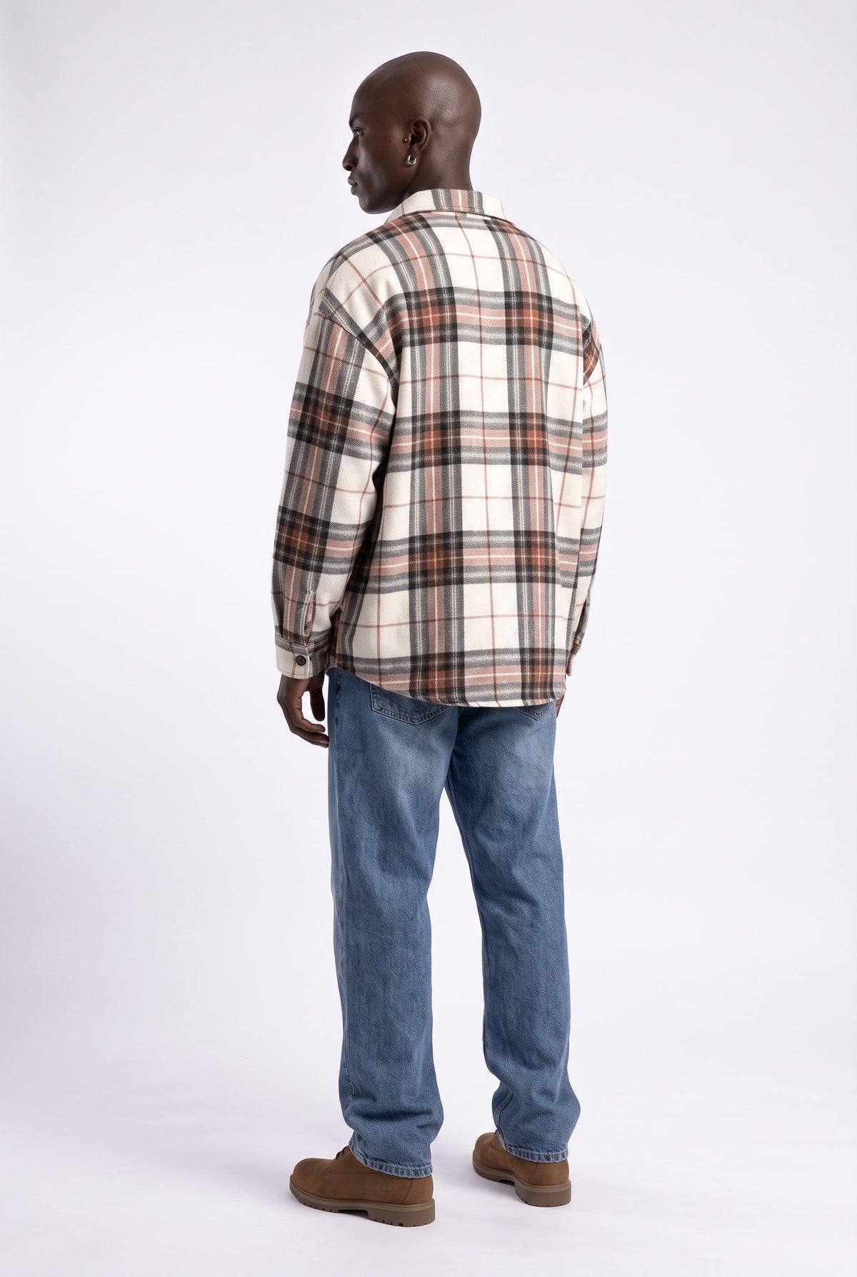 Oversize Flanel Oduncu Gömlek