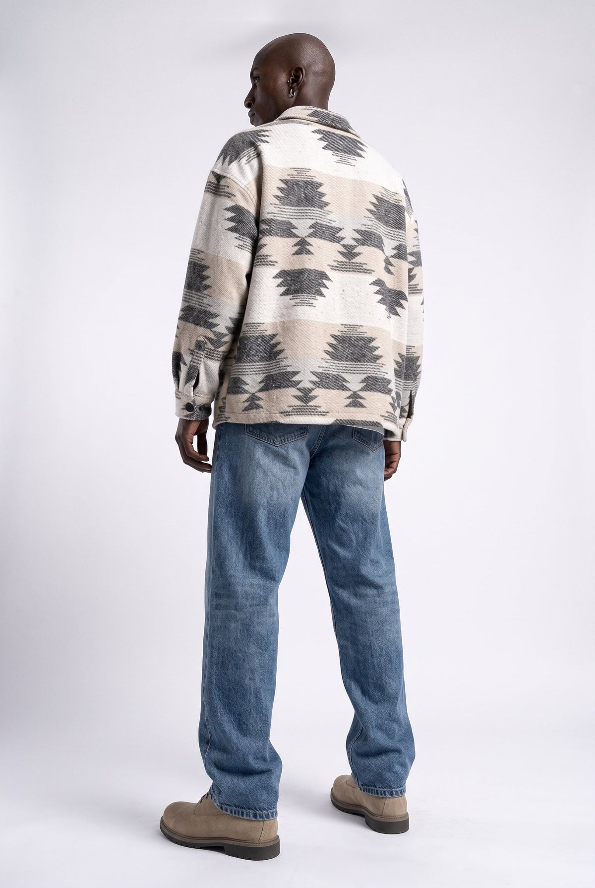 Oversize Flanel Oduncu Gömlek