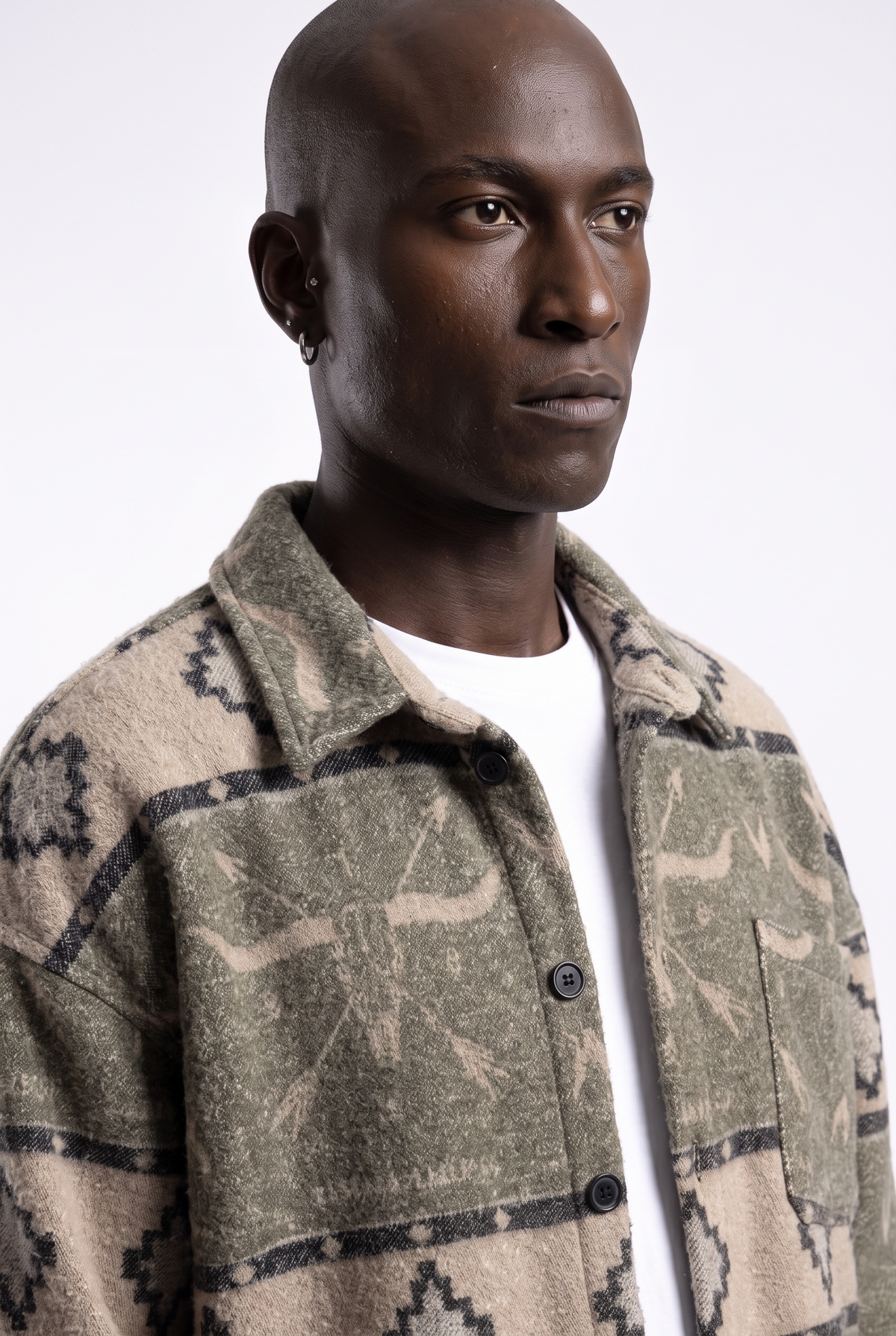 Oversize Flanel Oduncu Gömlek