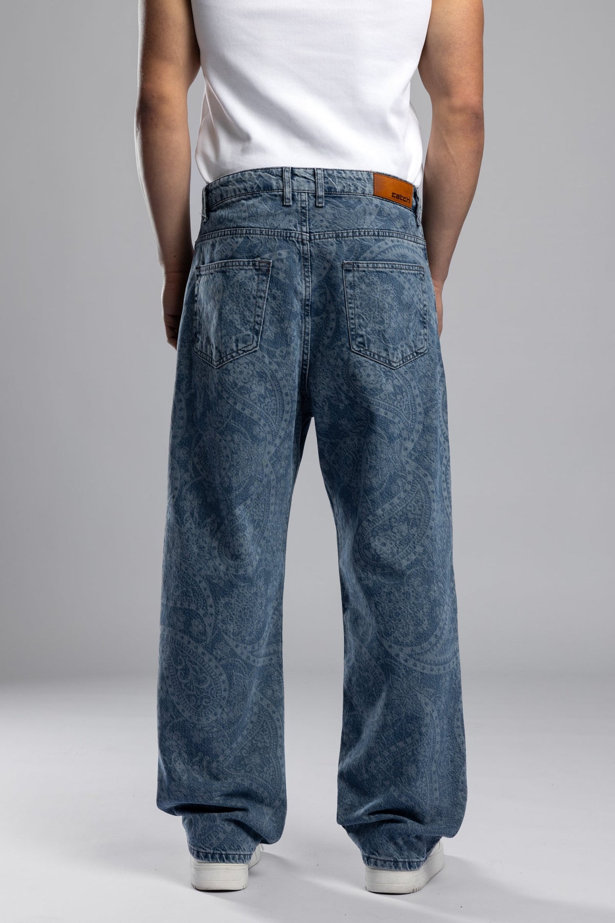 Catch-Paisley Desenli Baggy Jean-Jean-4-Milagron.com