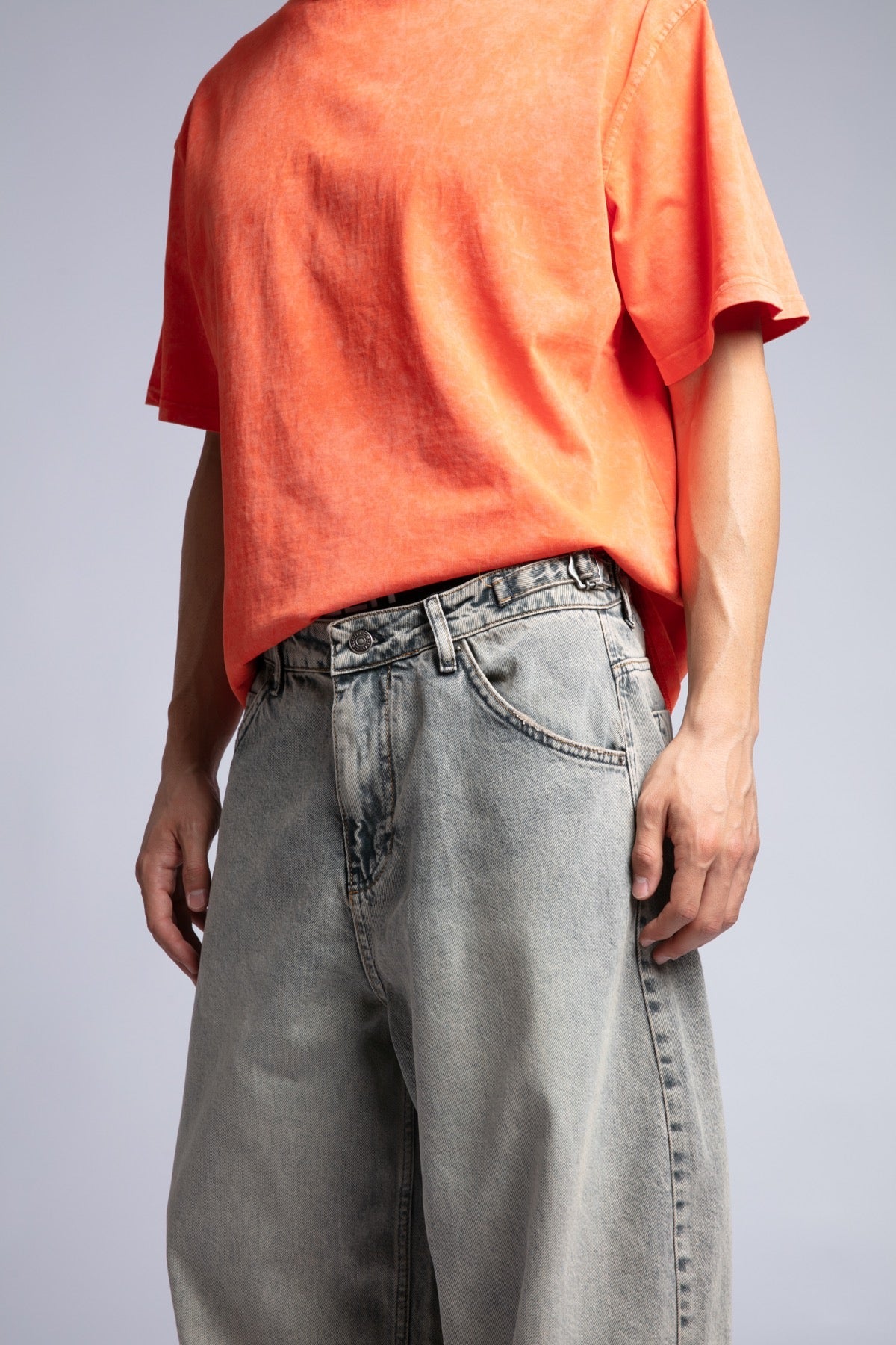 Catch-Yıkamalı Baggy Jean Pantolon-Pantolon-6-Milagron.com